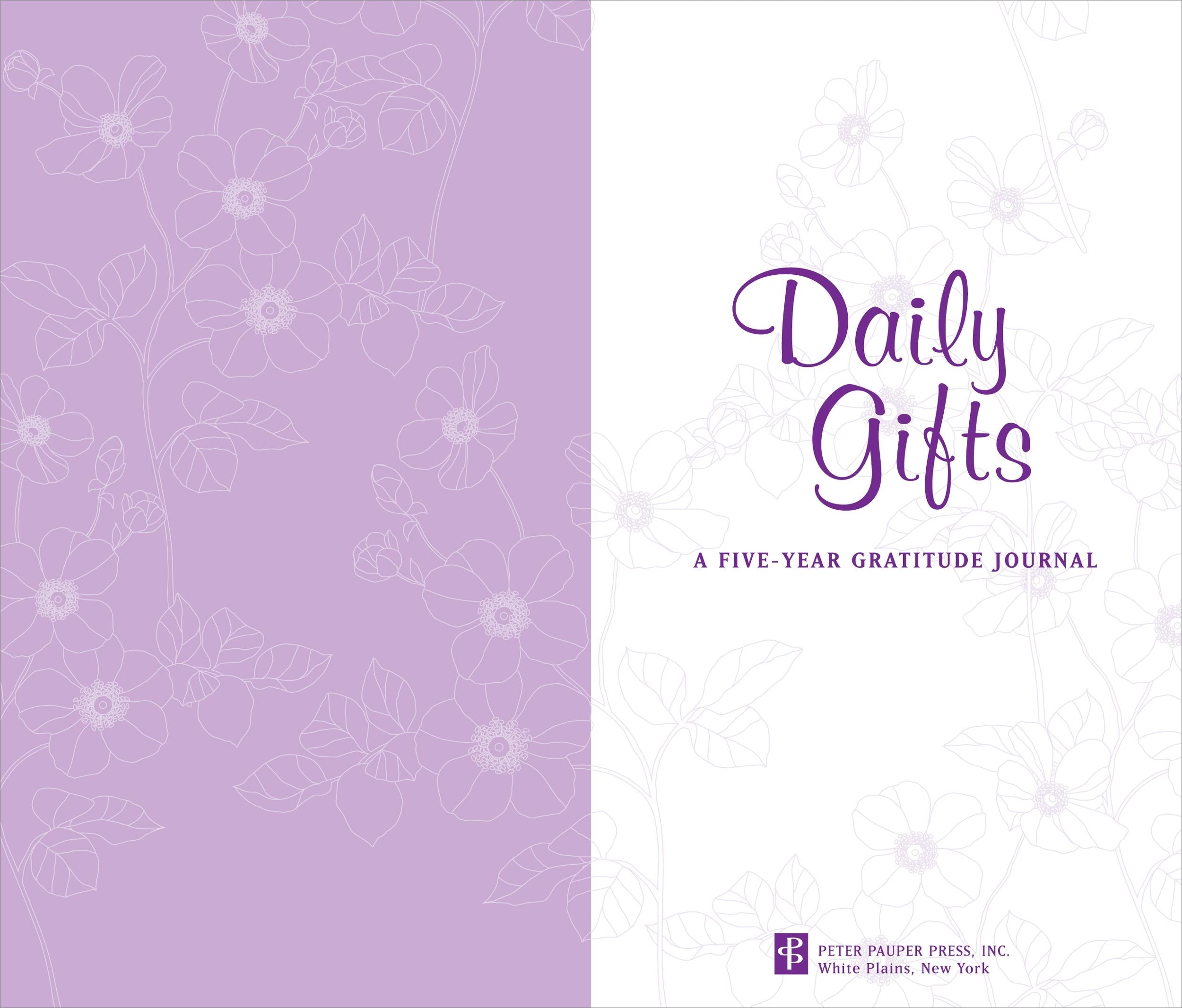Daily Gifts: A Five-year Gratitude Journal used book depot
