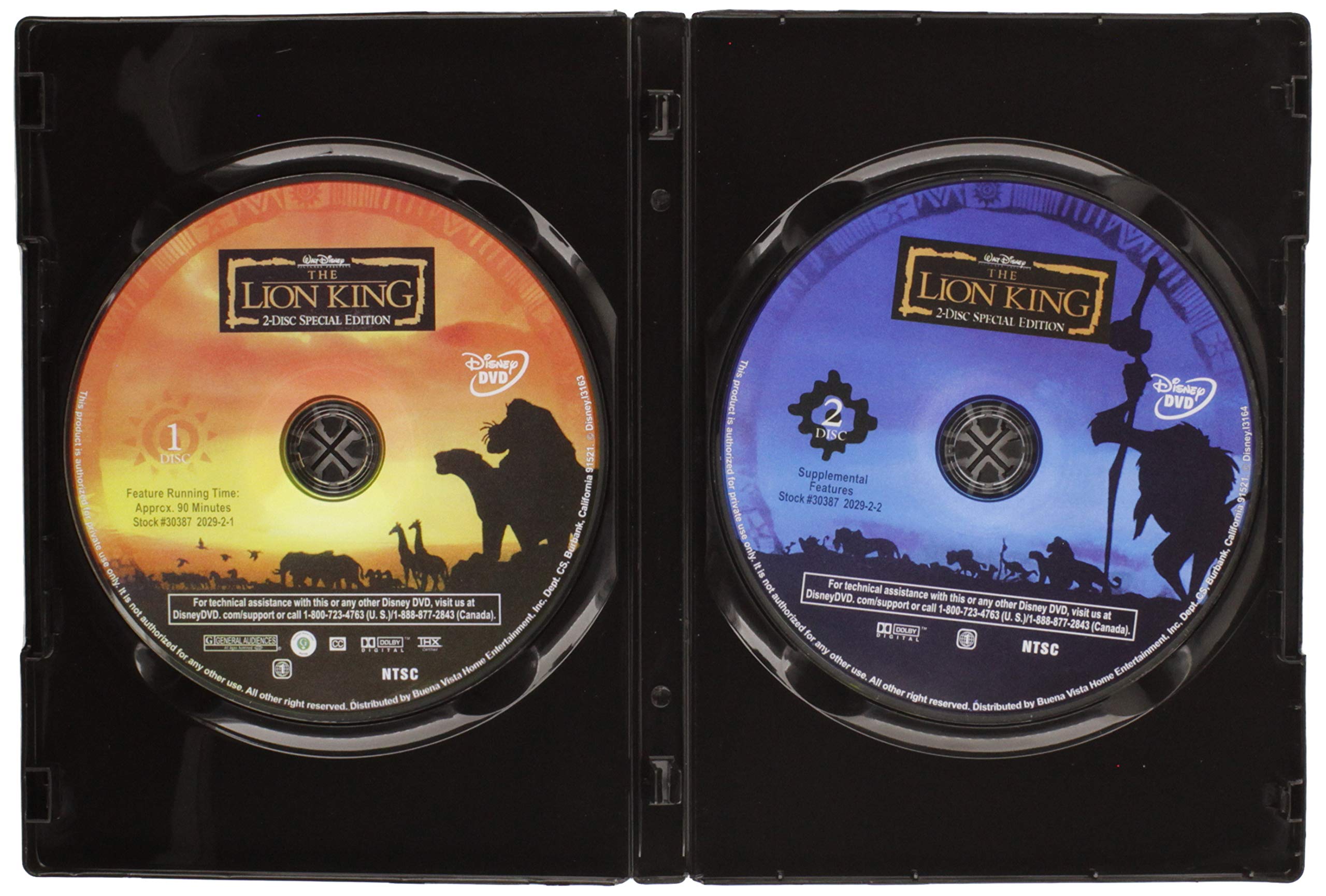 The Lion King (Two-Disc Platinum Edition) used book depot