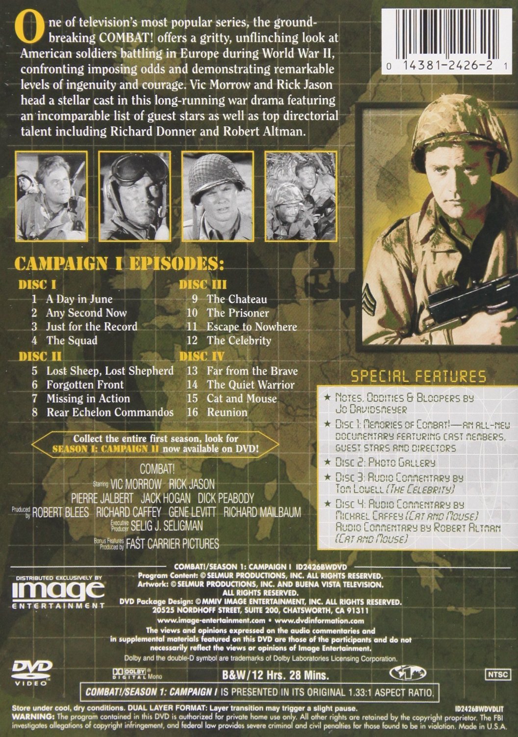 Combat - Season 1, Campaign 1 & Season 2, Mission 1