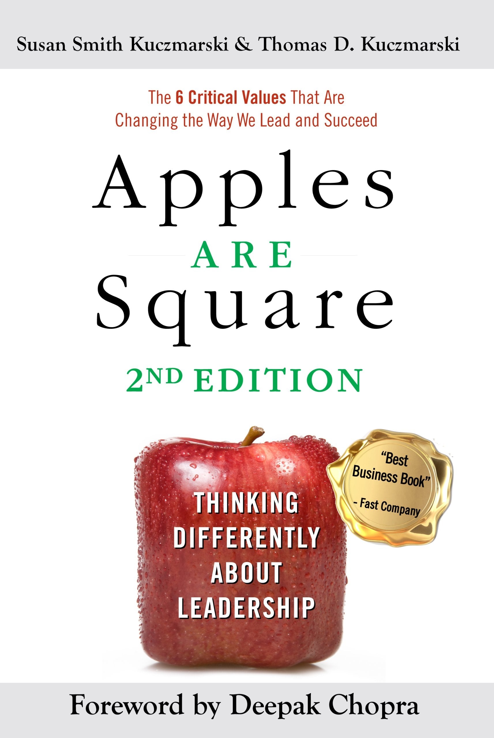 Apples Are Square: Thinking Differently About Leadership used book depot