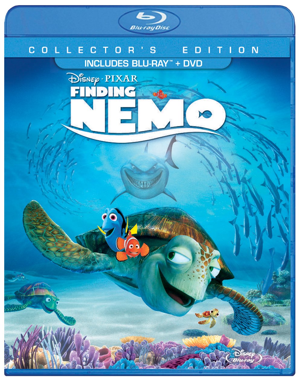 Finding Nemo (Three-Disc Collector's Edition: Blu-ray/DVD in Blu-ray Packaging) used book depot