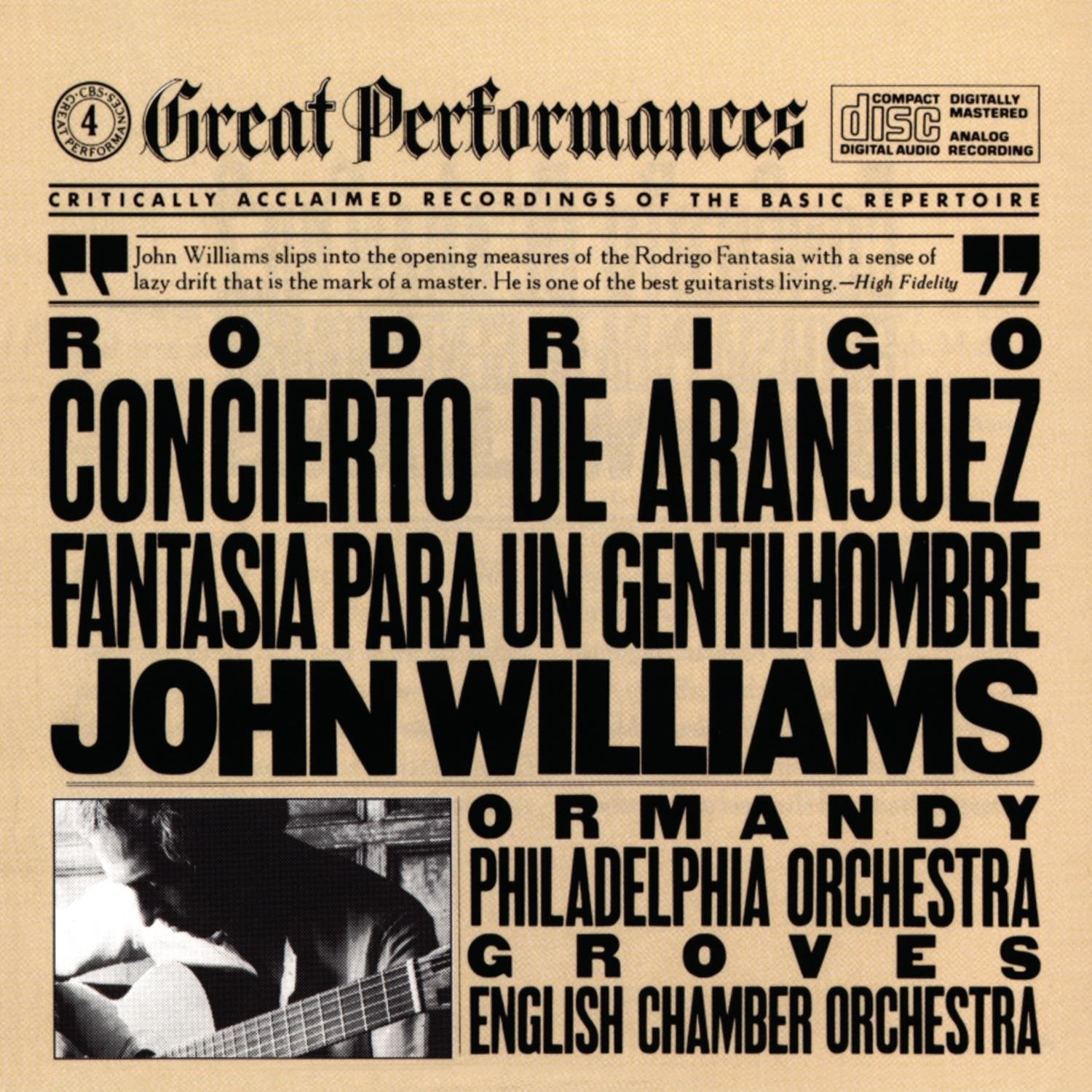 Concerto De Aranjuez / Fantasia Para Un Gentilhombre used book depot