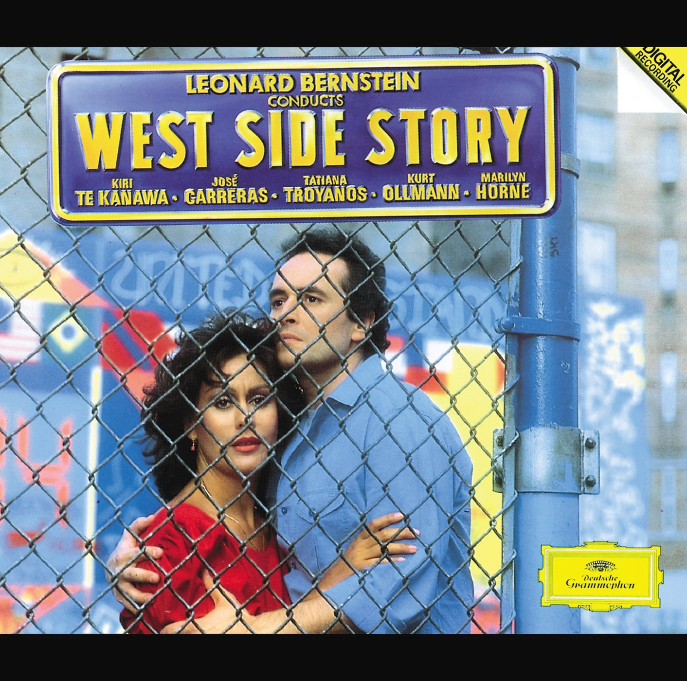 Leonard Bernstein conducts West Side Story used book depot