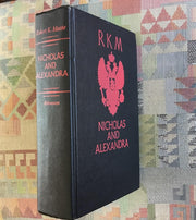 Robert K. Massie NICHOLAS AND ALEXANDRA 1967 Atheneum, NY Early Book Club Ed.