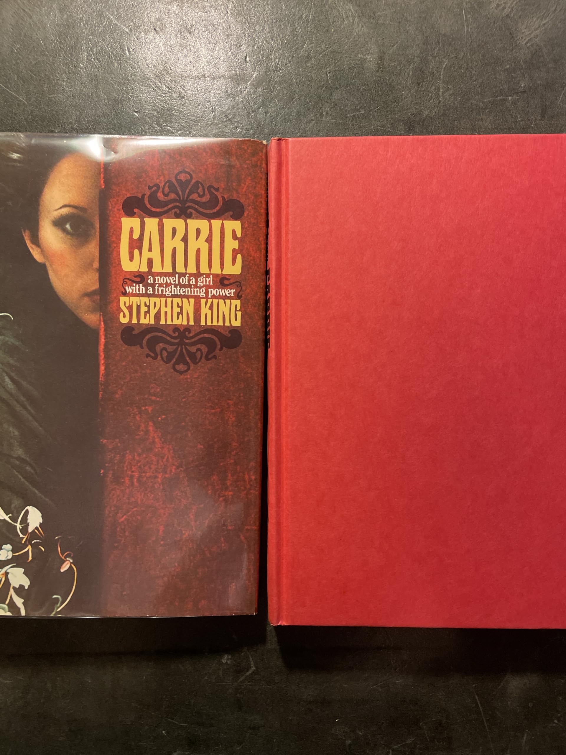 Rare Carrie by Stephen King (1974) Original Hardcover Book Club Edition used book depot