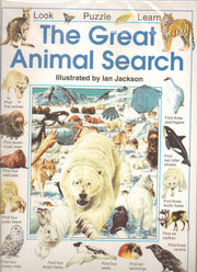 The great animal search (Look, puzzle, learn) used book depot