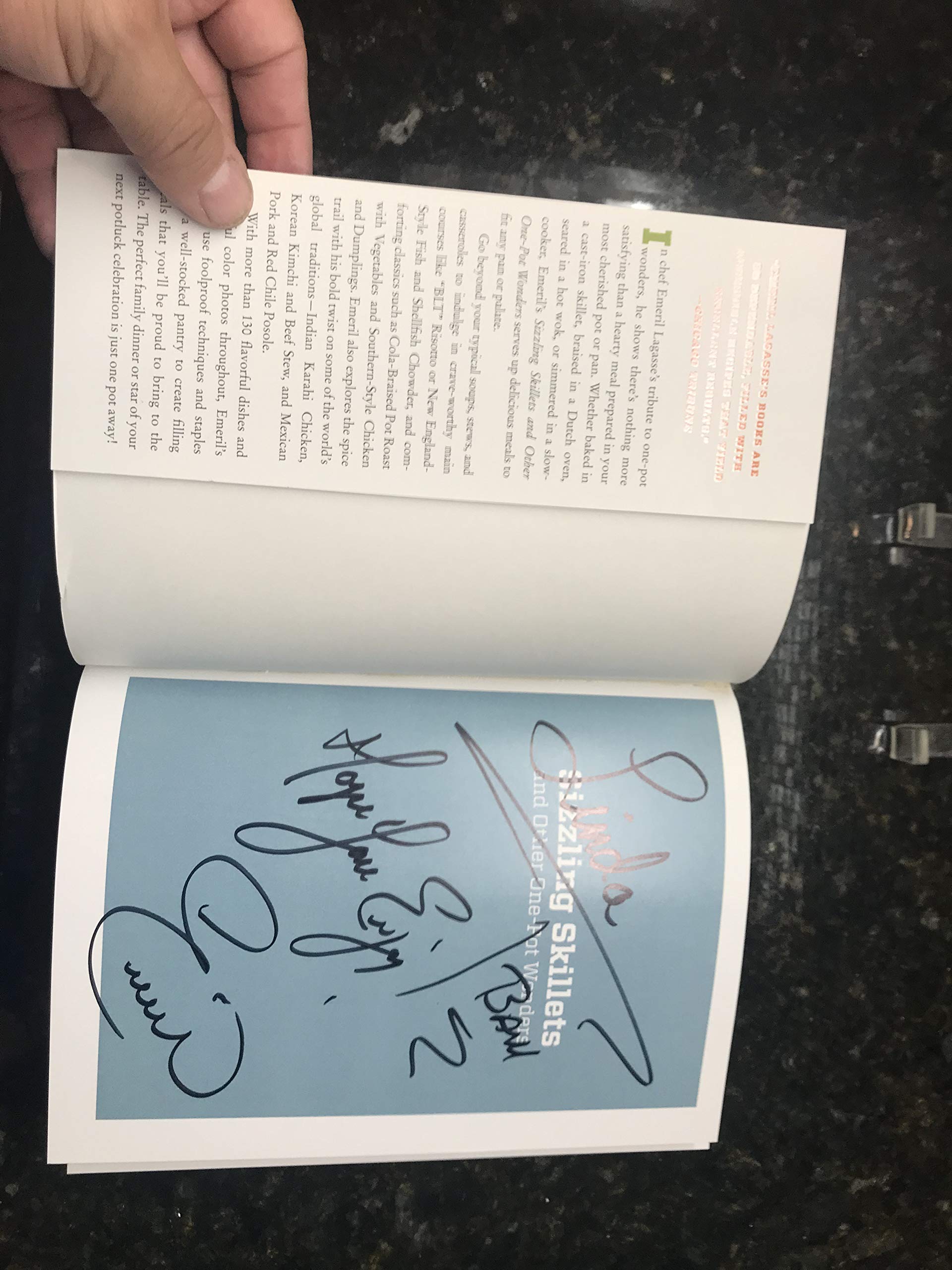 Sizzling Skillets and Other One-Pot Wonders (Emeril's) used book depot