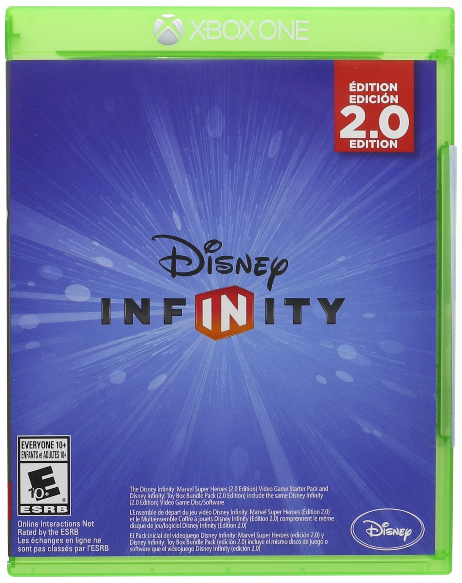 Disney Infinity 2.0 (Marvel Super Heroes/Toy Box) Replacement Game Only - Xbox One used book depot