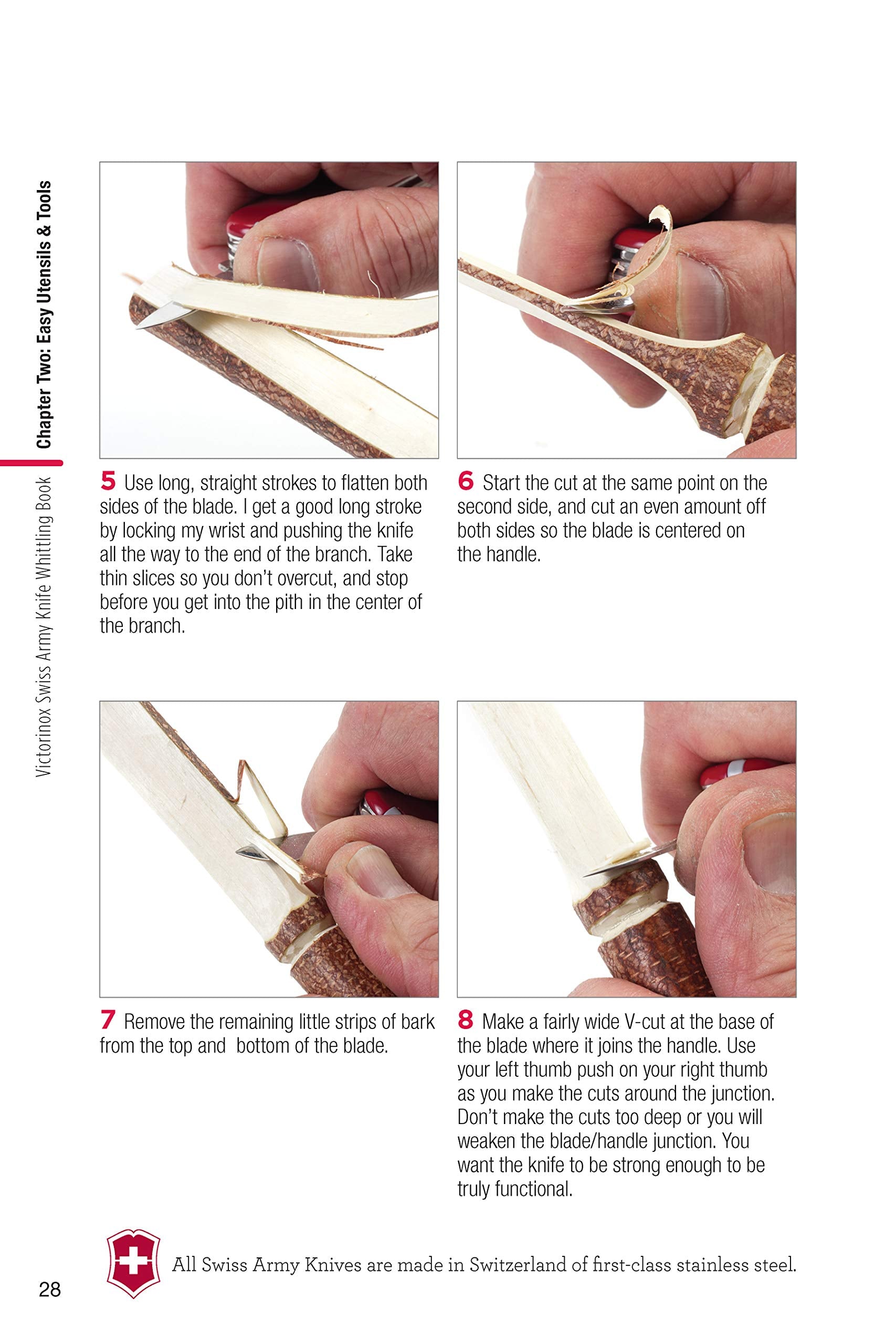 Victorinox Swiss Army Knife Whittling Book: 43 Easy Projects (Fox Chapel Publishing) Step-by-Step Instructions to Carve Useful and Whimsical Objects with Your Pocketknife and a Twig used book depot