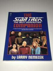 The Star Trek, The Next Generation Companion used book depot