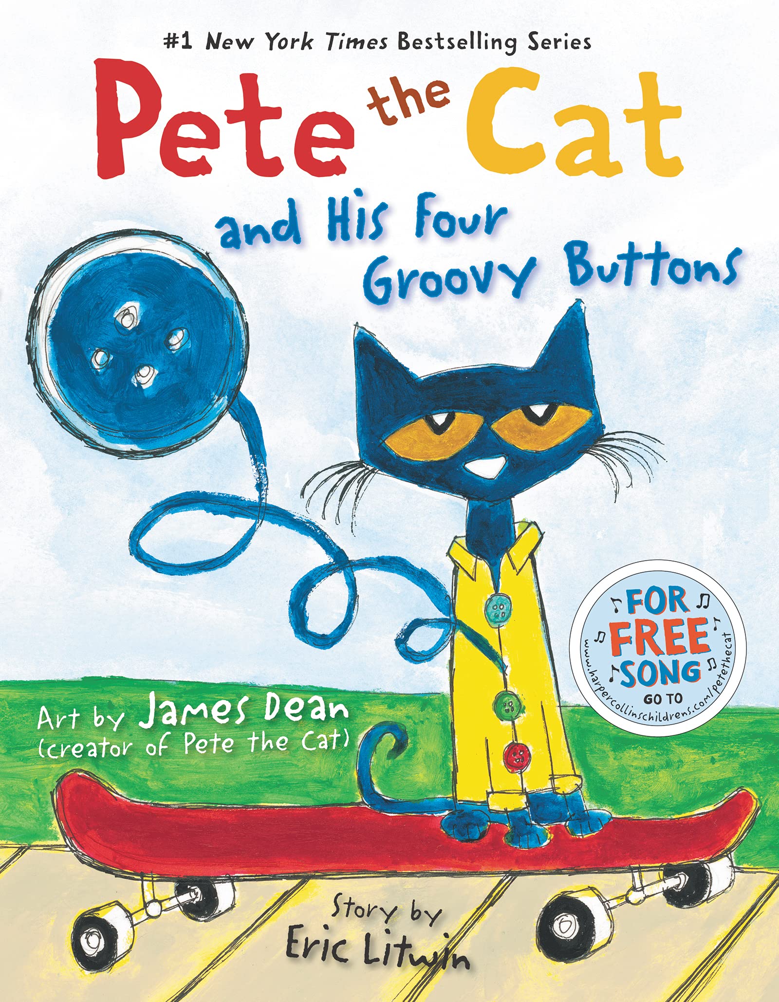 Pete the Cat and His Four Groovy Buttons used book depot