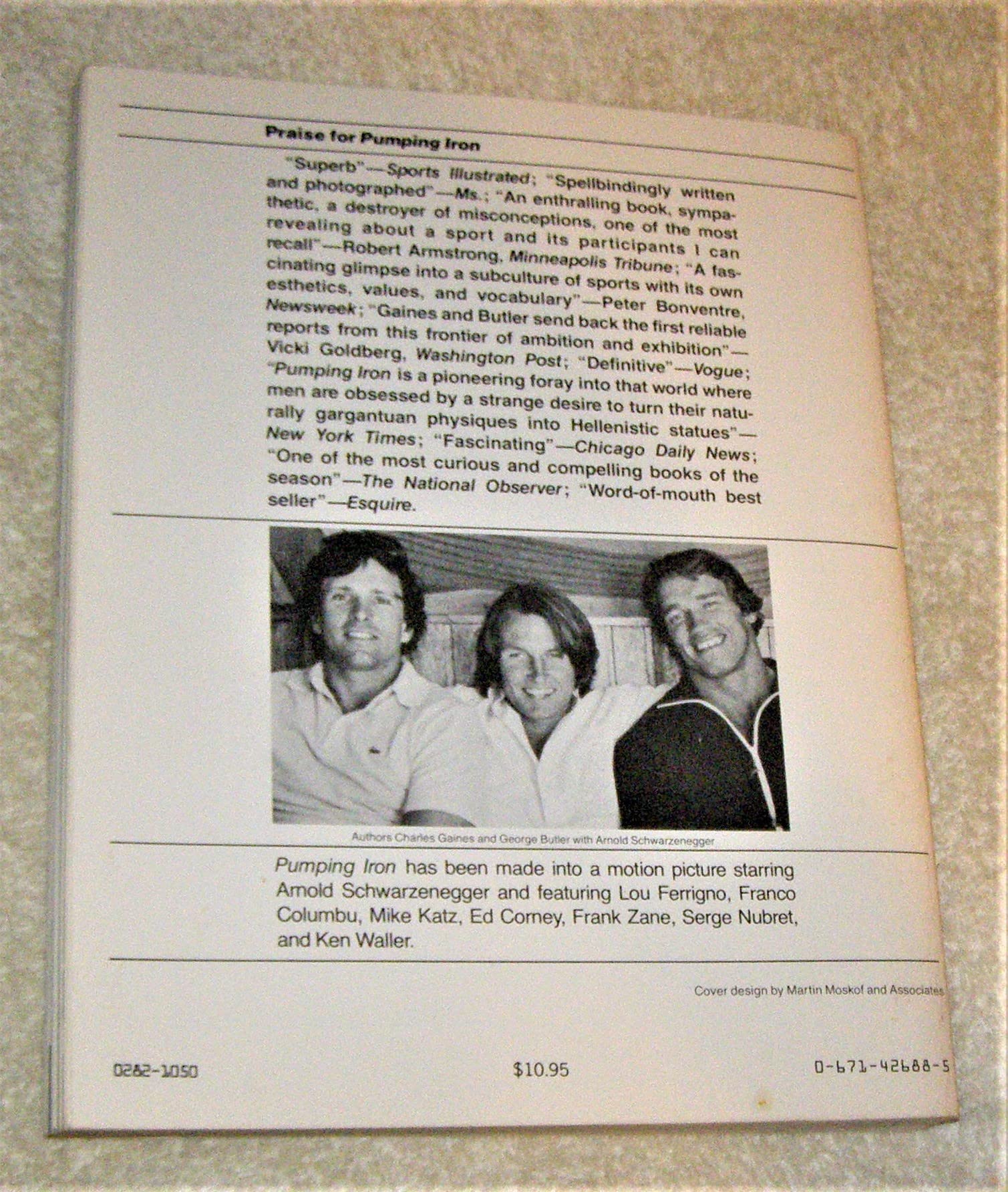 Pumping Iron: The Art and Sport of Bodybuilding used book depot