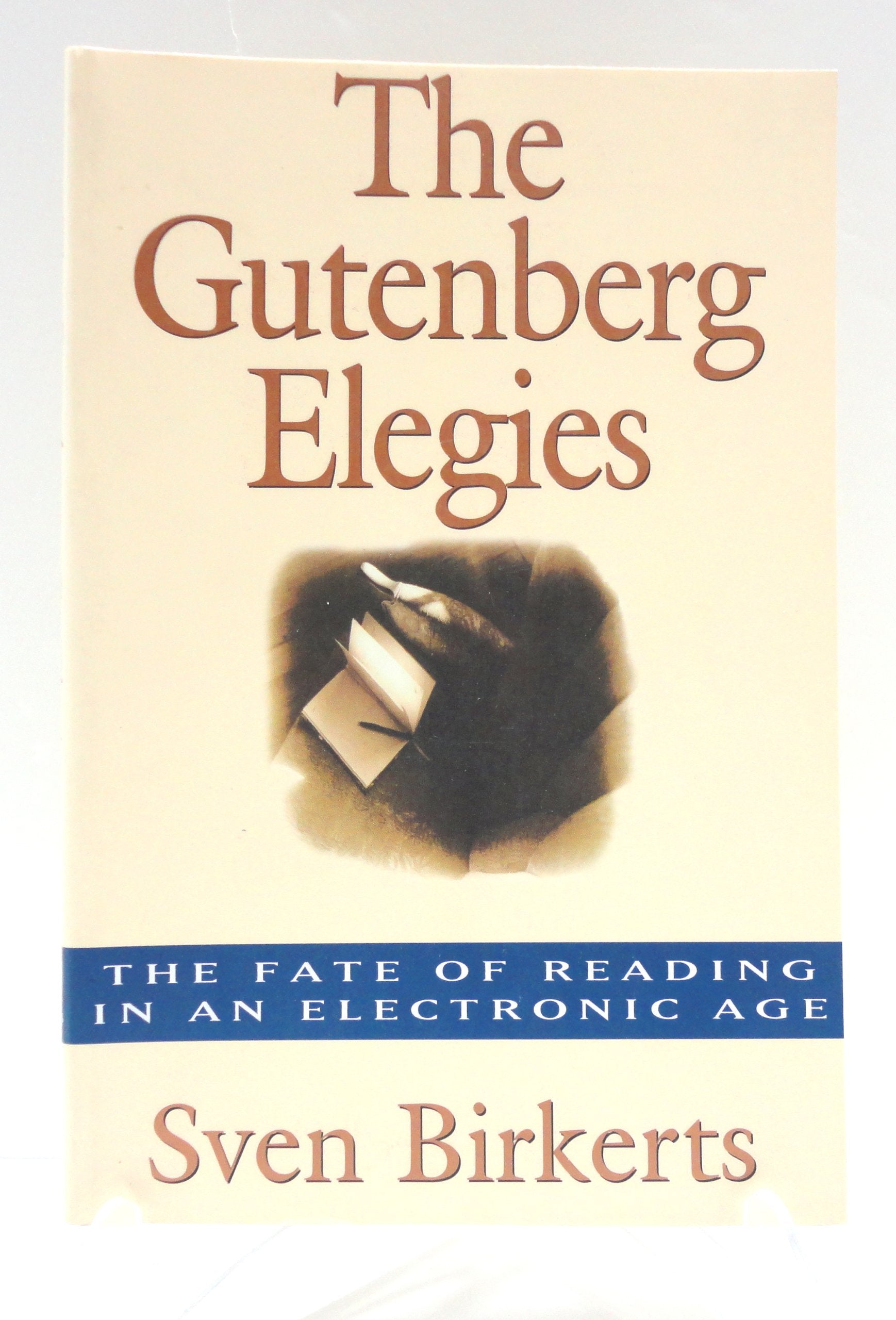 The Gutenberg Elegies: The Fate of Reading in an Electronic Age used book depot
