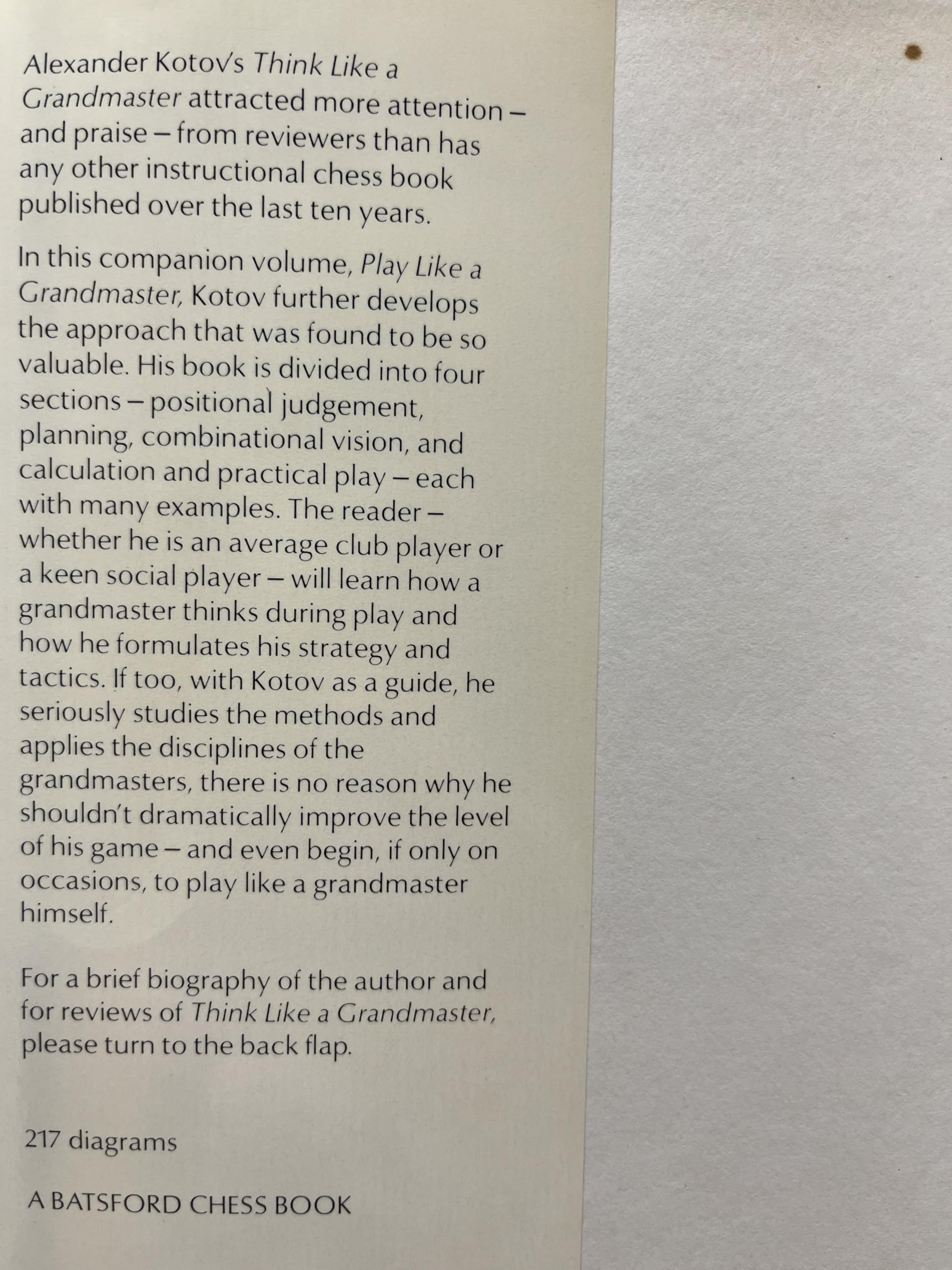 Play Like a Grandmaster used book depot