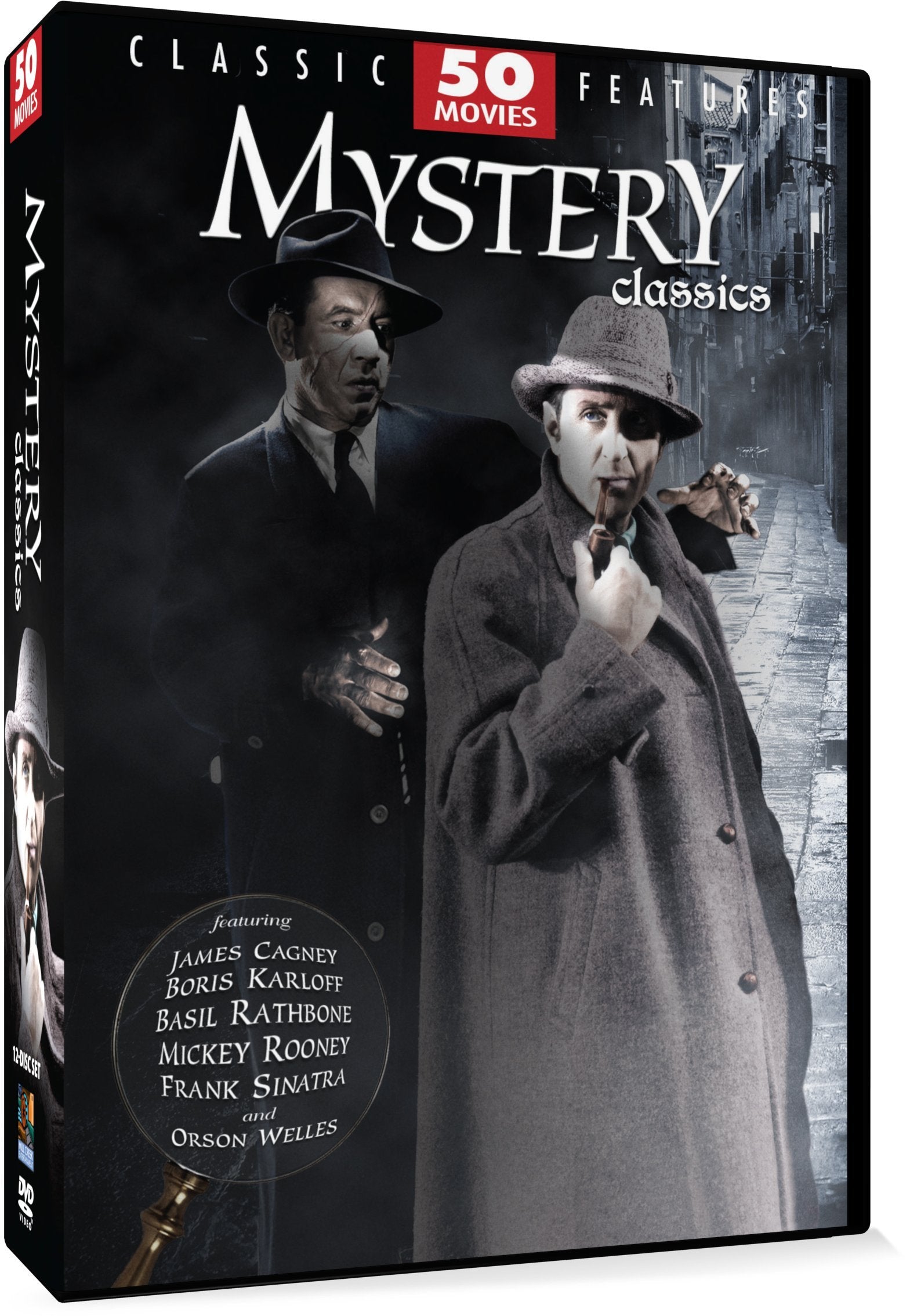 Mystery Classics - 50 Movie Pack: Algiers - Bulldog Drummond Escapes - Dick Tracy Meets Gruesome - The Man on the Eiffel Tower - Mr. Moto's Last Warning + 45 more! used book depot