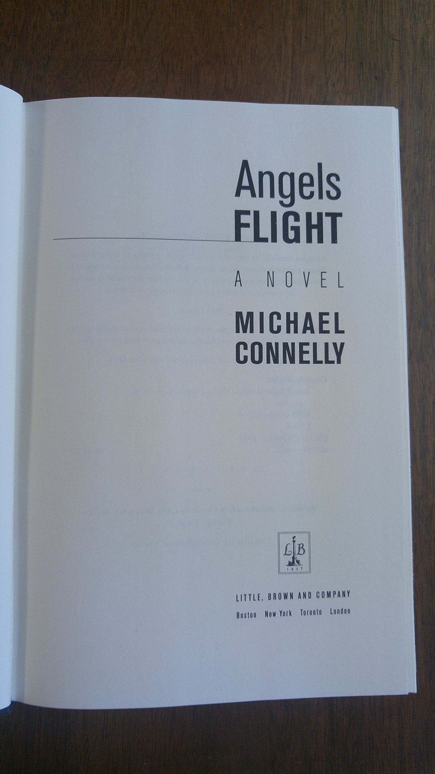 Angels Flight (Harry Bosch) used book depot