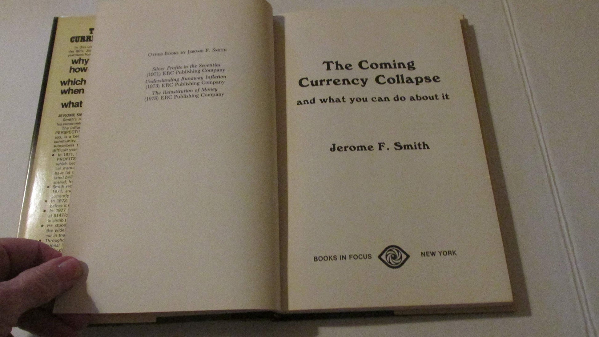The Coming Currency Collapse and What You Can Do About It used book depot