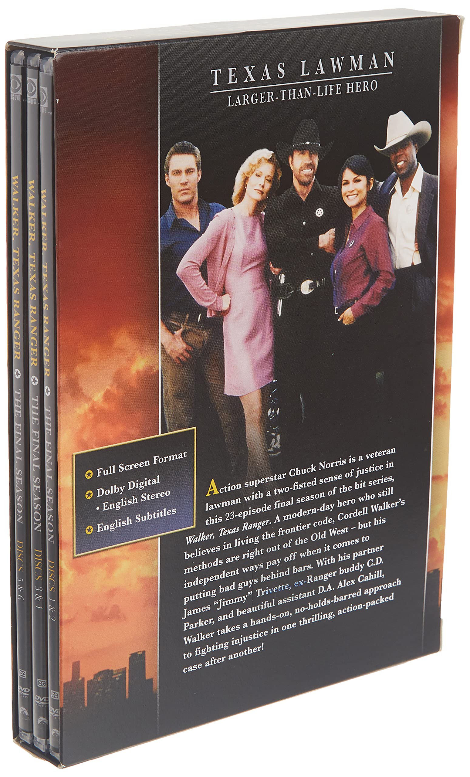 Walker Texas Ranger - The Final Season used book depot