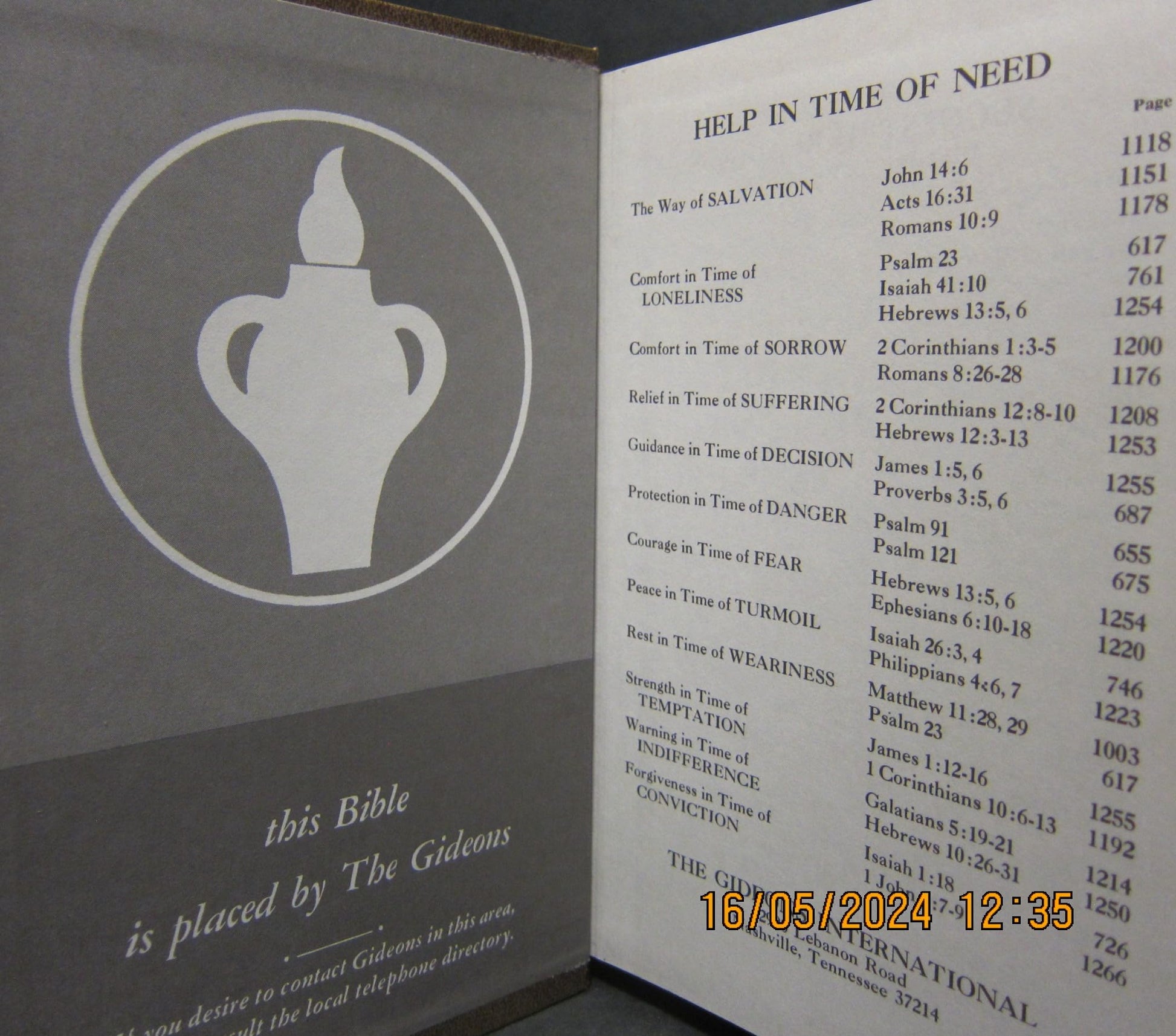 The Holy Bible: Containing the Old and New Testaments (King James Version) used book depot
