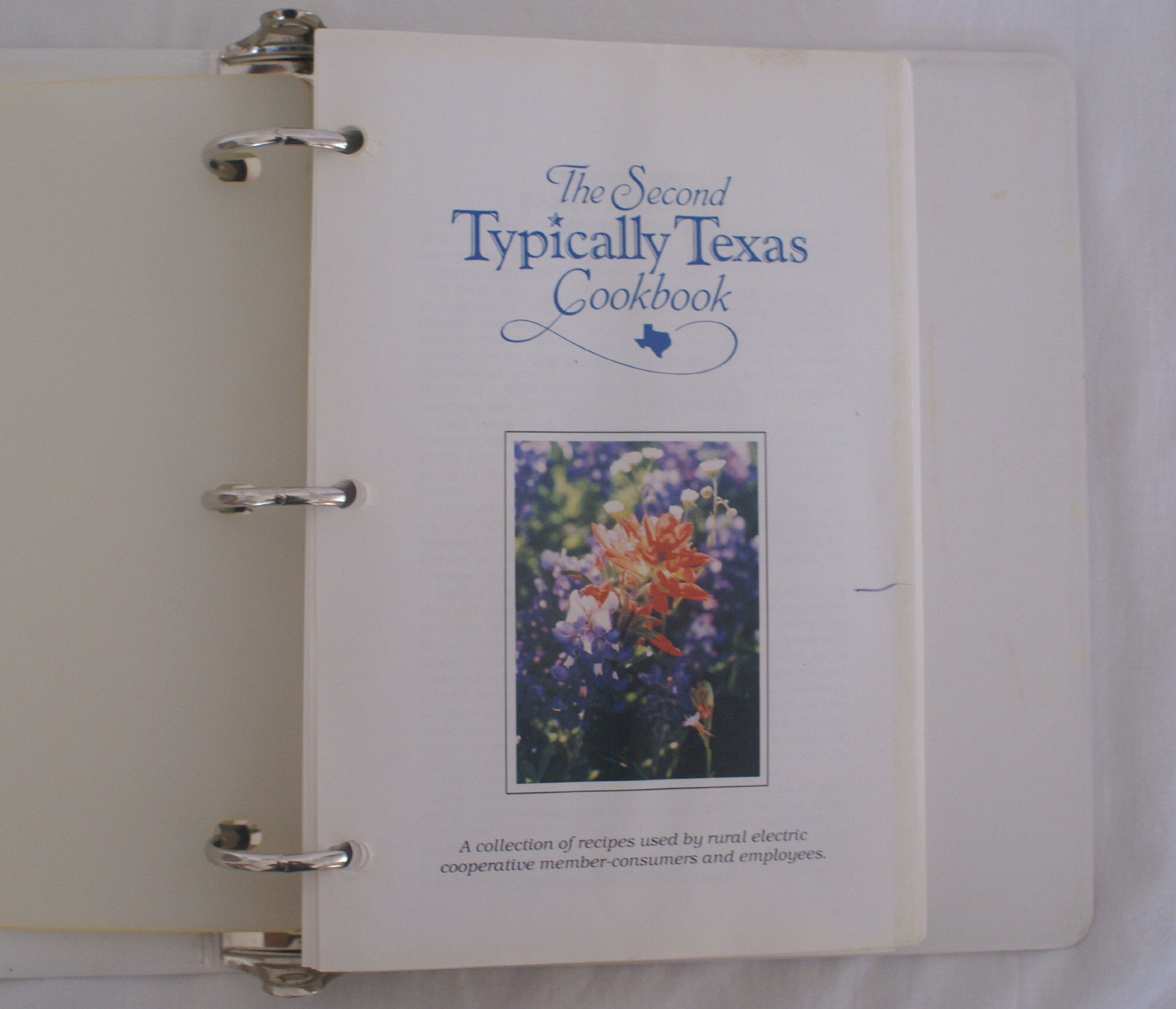 The Second Typically Texas Cookbook used book depot