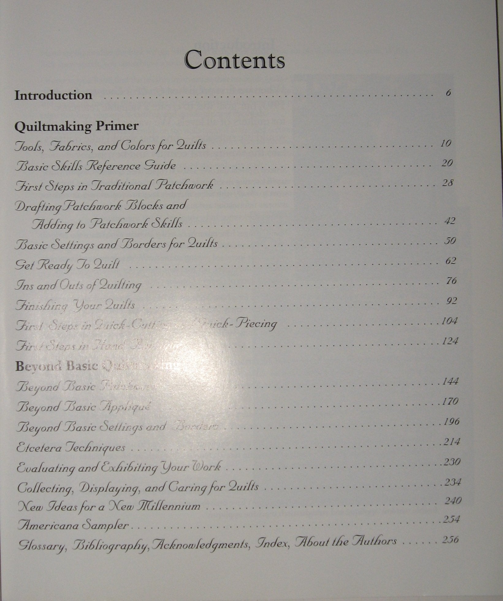 Quilter's Complete Guide used book depot