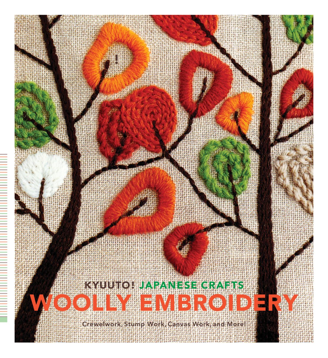 Kyuuto! Japanese Crafts!: Woolly Embroidery: Crewelwork, Stump Work, Canvas Work, and More! used book depot