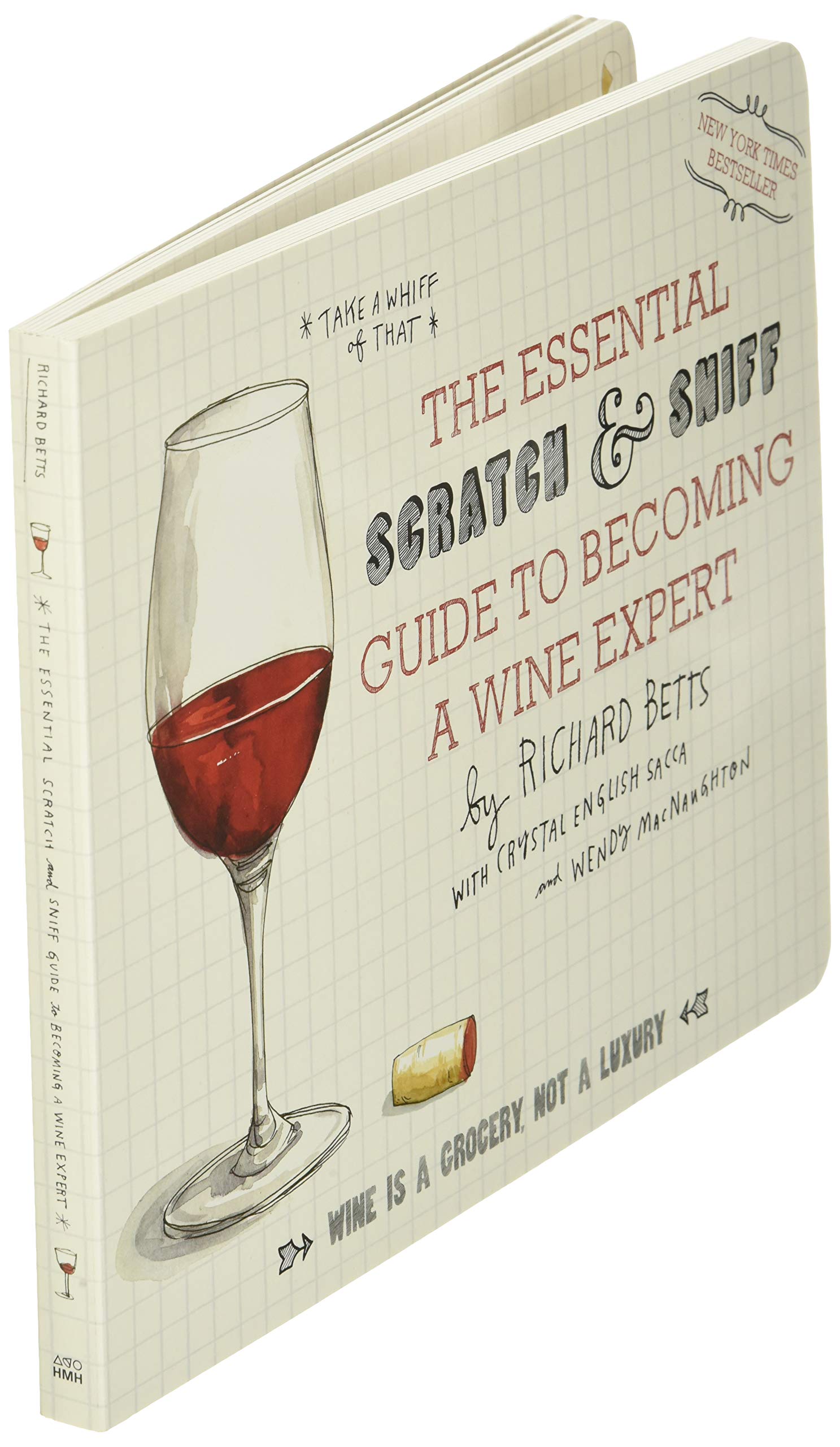 The Essential Scratch & Sniff Guide To Becoming A Wine Expert: Take a Whiff of That used book depot