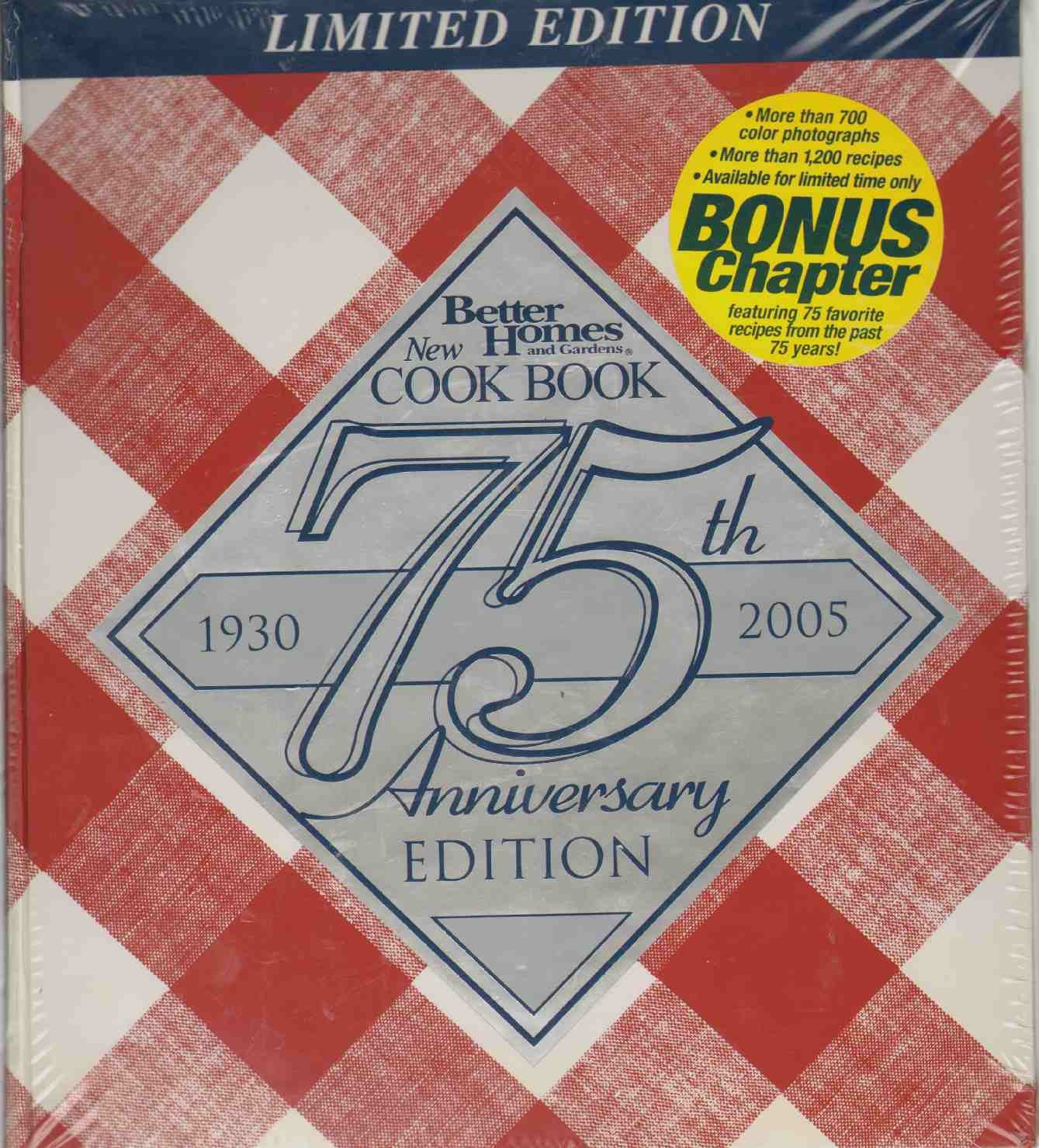 Better Homes and Gardens New Cook Book, 75th Anniversary Edition used book depot