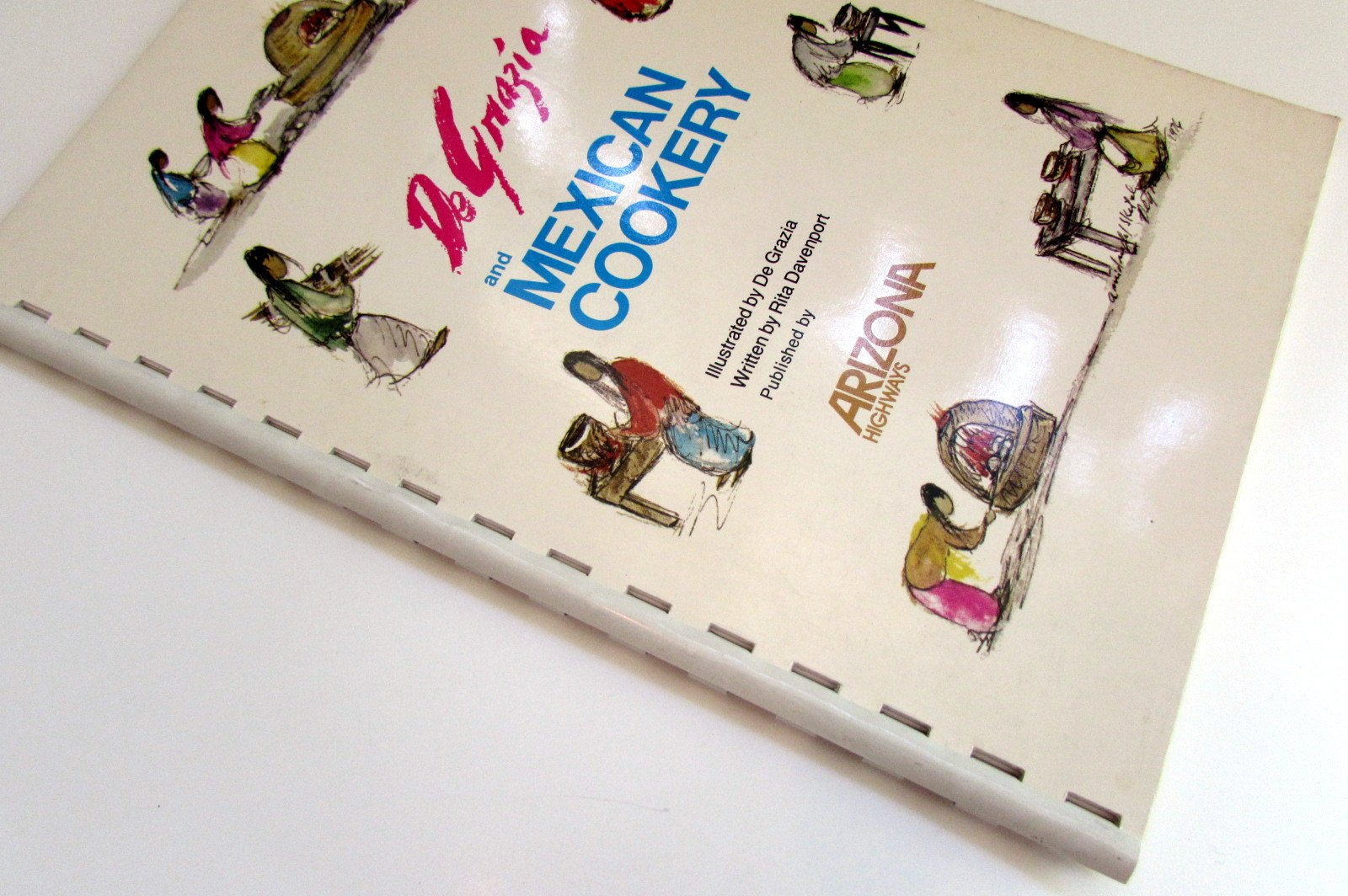 Degrazia and Mexican Cookery used book depot