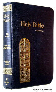 Holy Bible King James Version Giant Print Reference Concordance, Words of Christ in Red (883C)