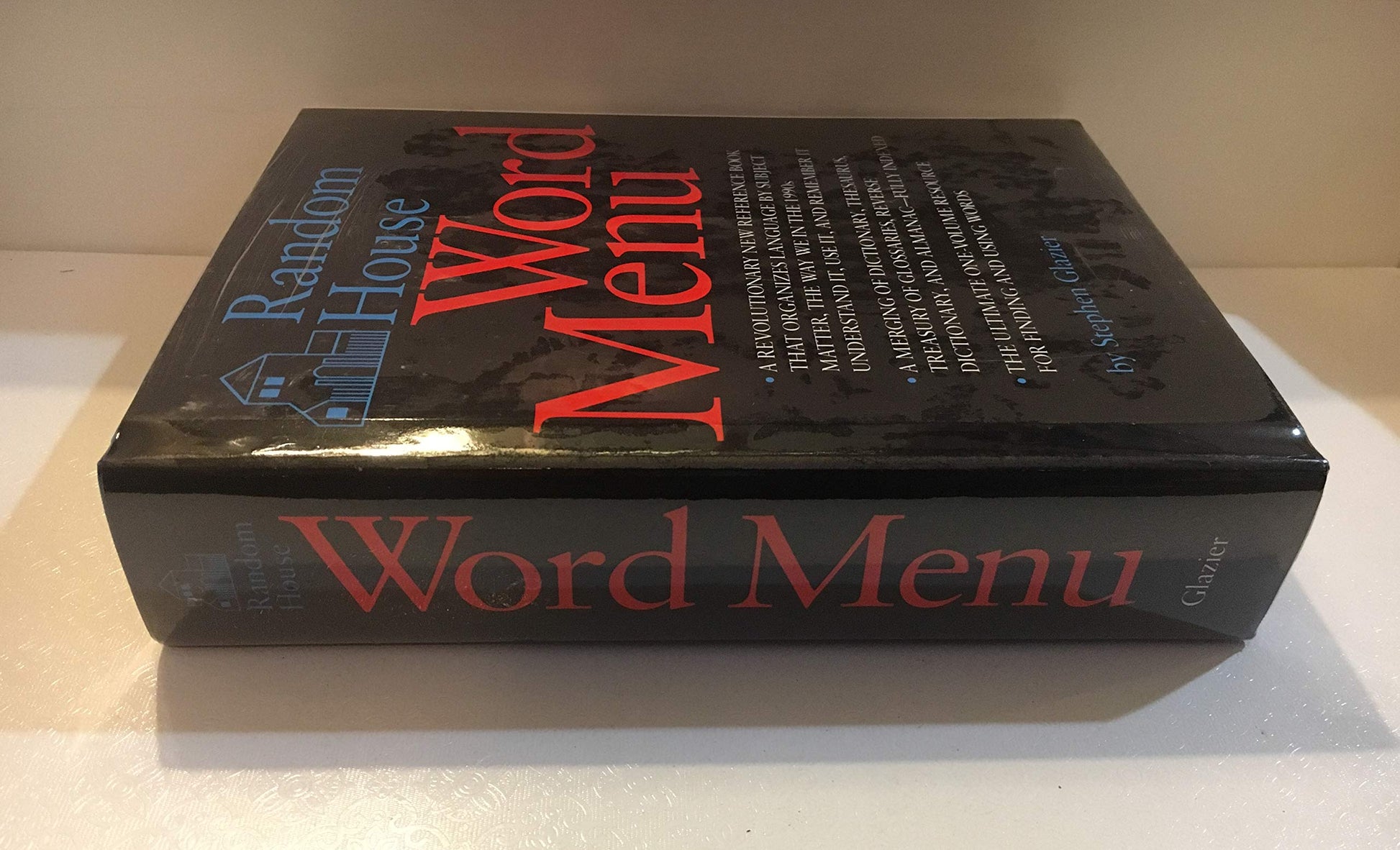 Random House Word Menu used book depot