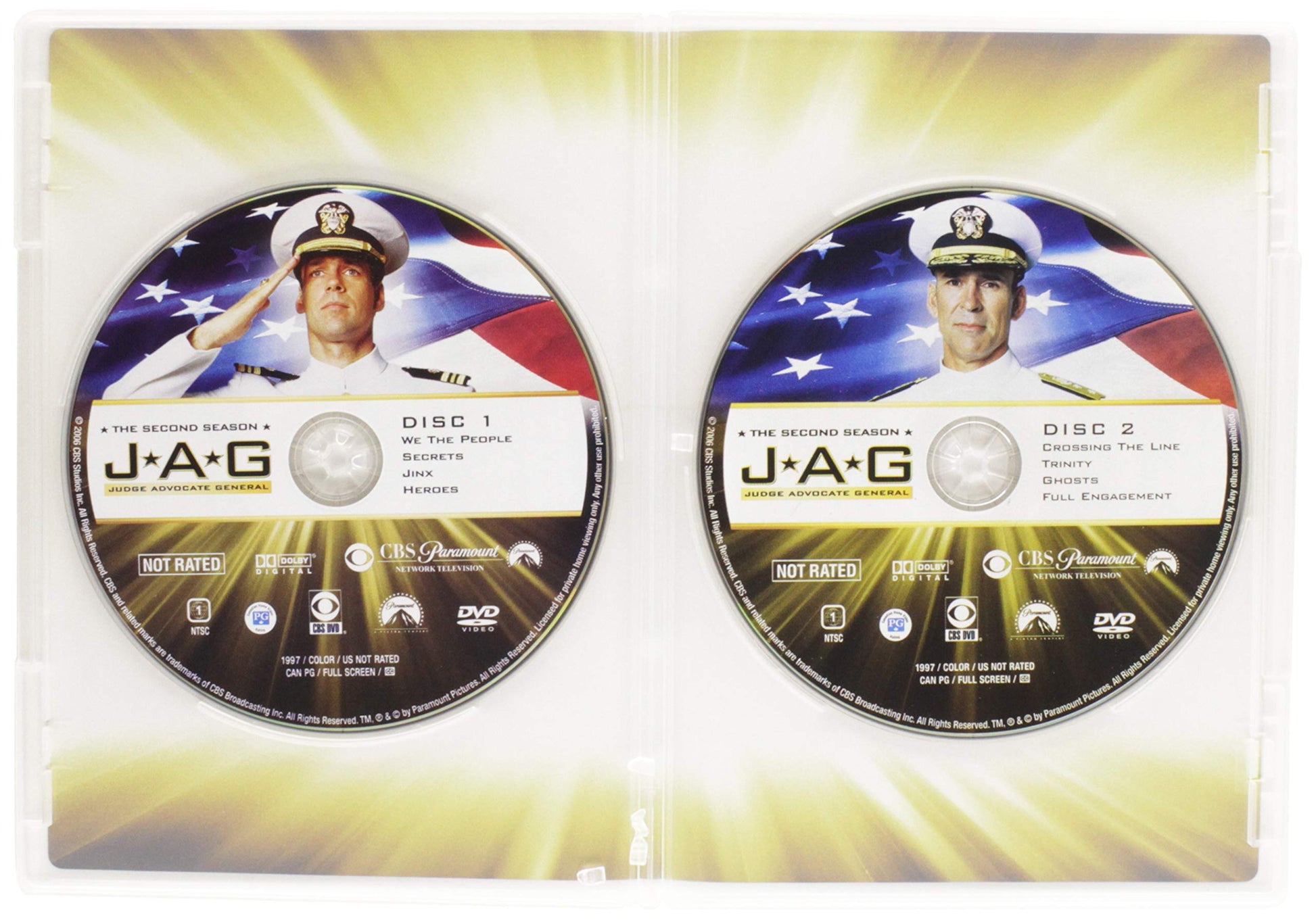 JAG (Judge Advocate General) - The Complete Second Season used book depot