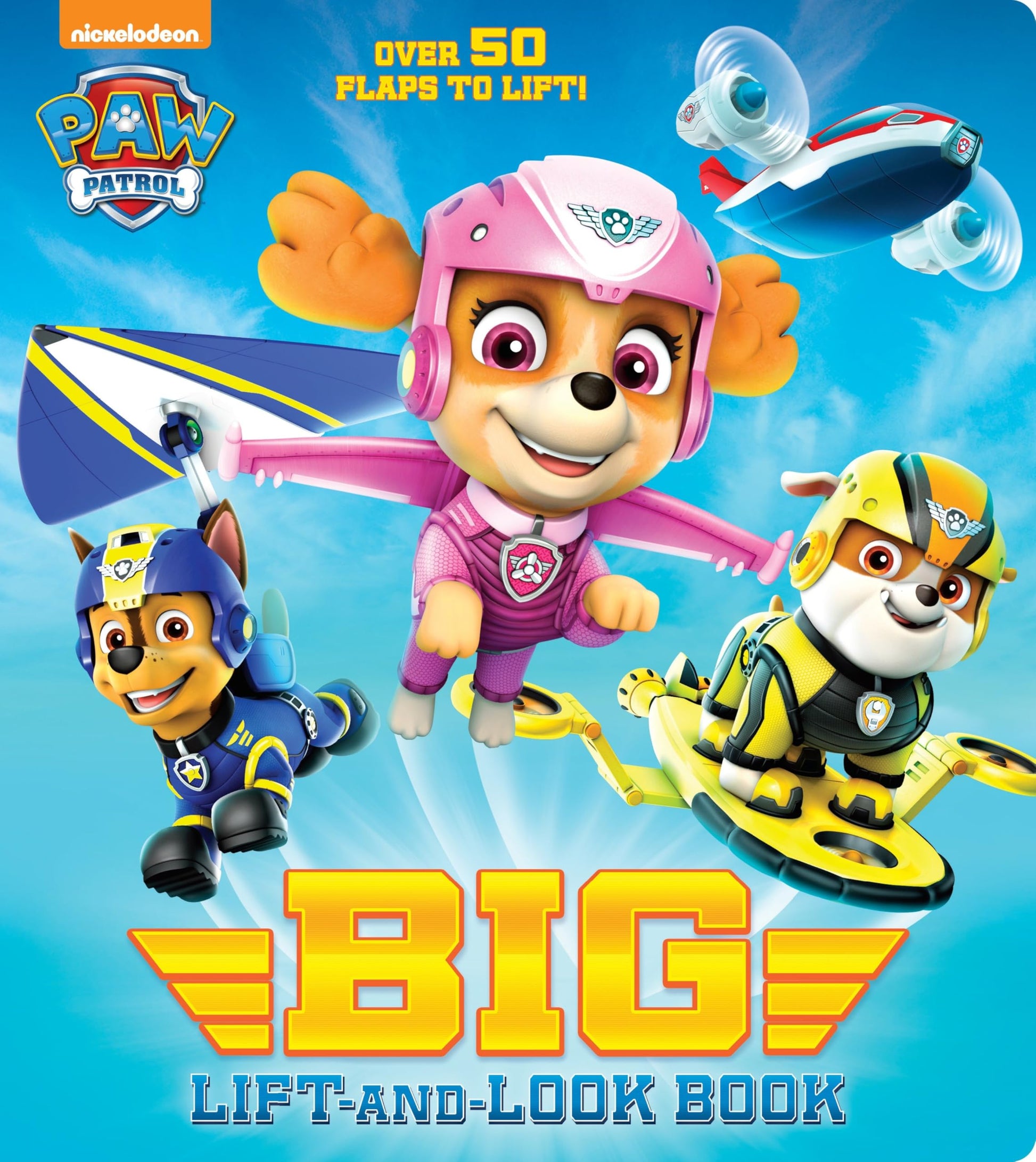 PAW Patrol Big Lift-and-Look Board Book (PAW Patrol) used book depot