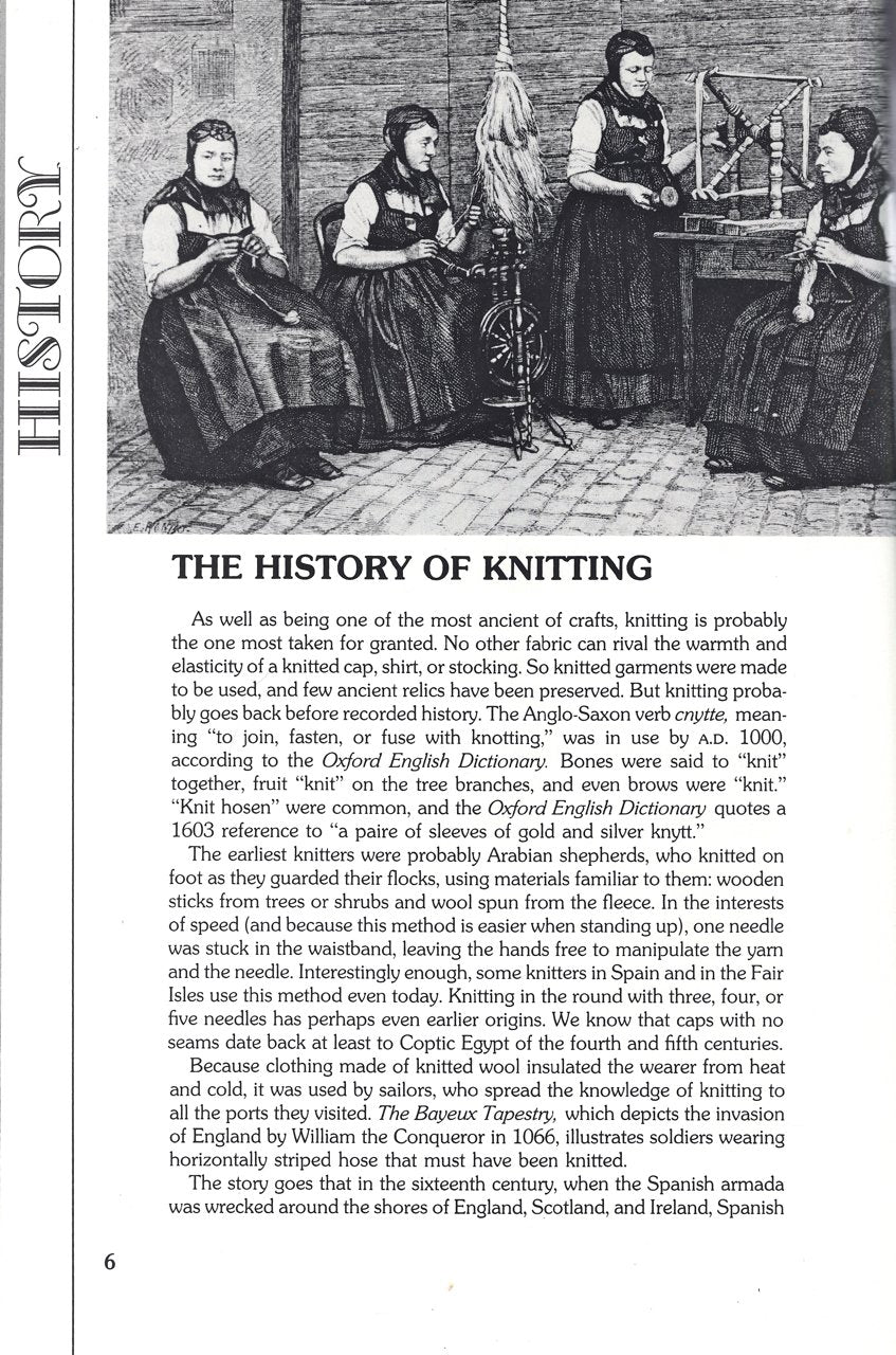 Erica Wilson's Knitting Book used book depot