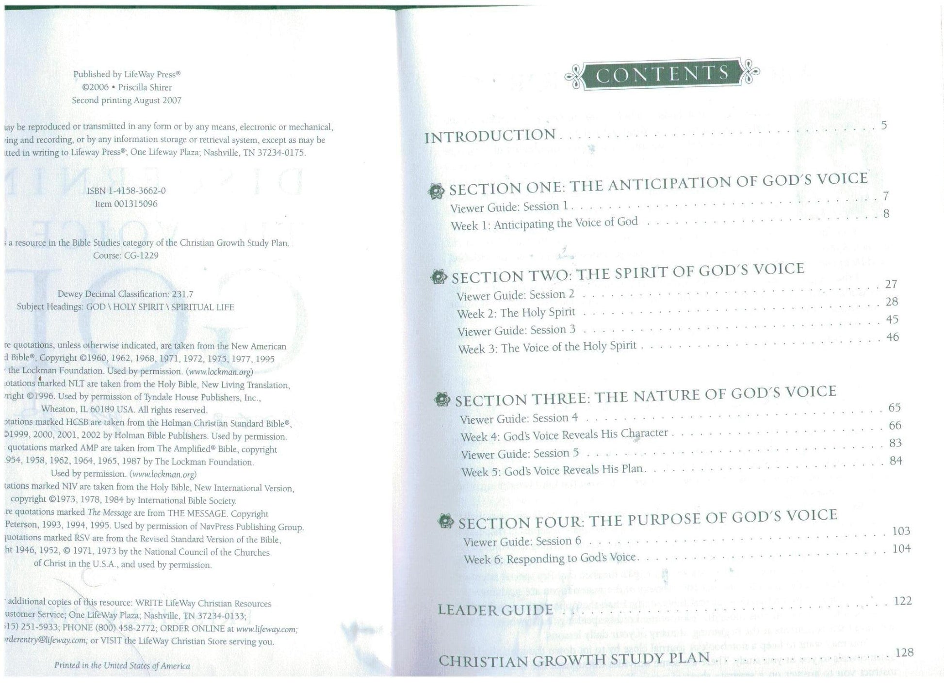 Discerning the Voice of God: How to Recognize When God Speaks (Bible Study Book) used book depot