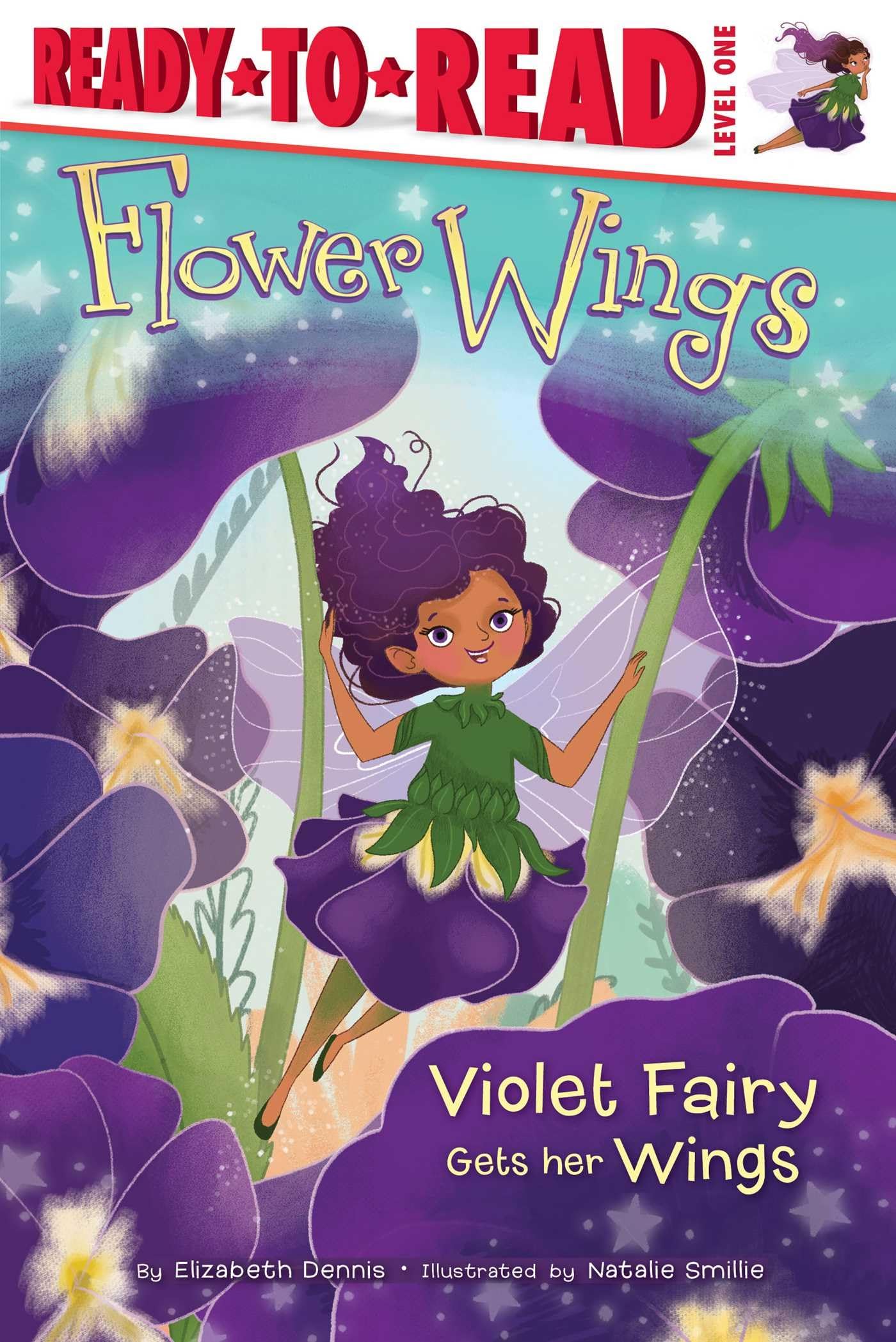 Violet Fairy Gets Her Wings: Ready-to-Read Level 1 (1) (Flower Wings) used book depot
