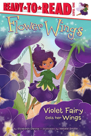 Violet Fairy Gets Her Wings: Ready-to-Read Level 1 (1) (Flower Wings) used book depot