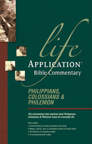 Philippians, Colossians, & Philemon (Life Application Bible Commentary) used book depot