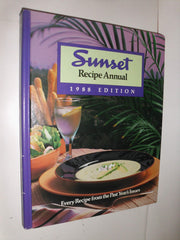 Sunset Recipe Annual, 1988 Edition: Every Sunset Magazine Recipe and Food Article from 1987 used book depot