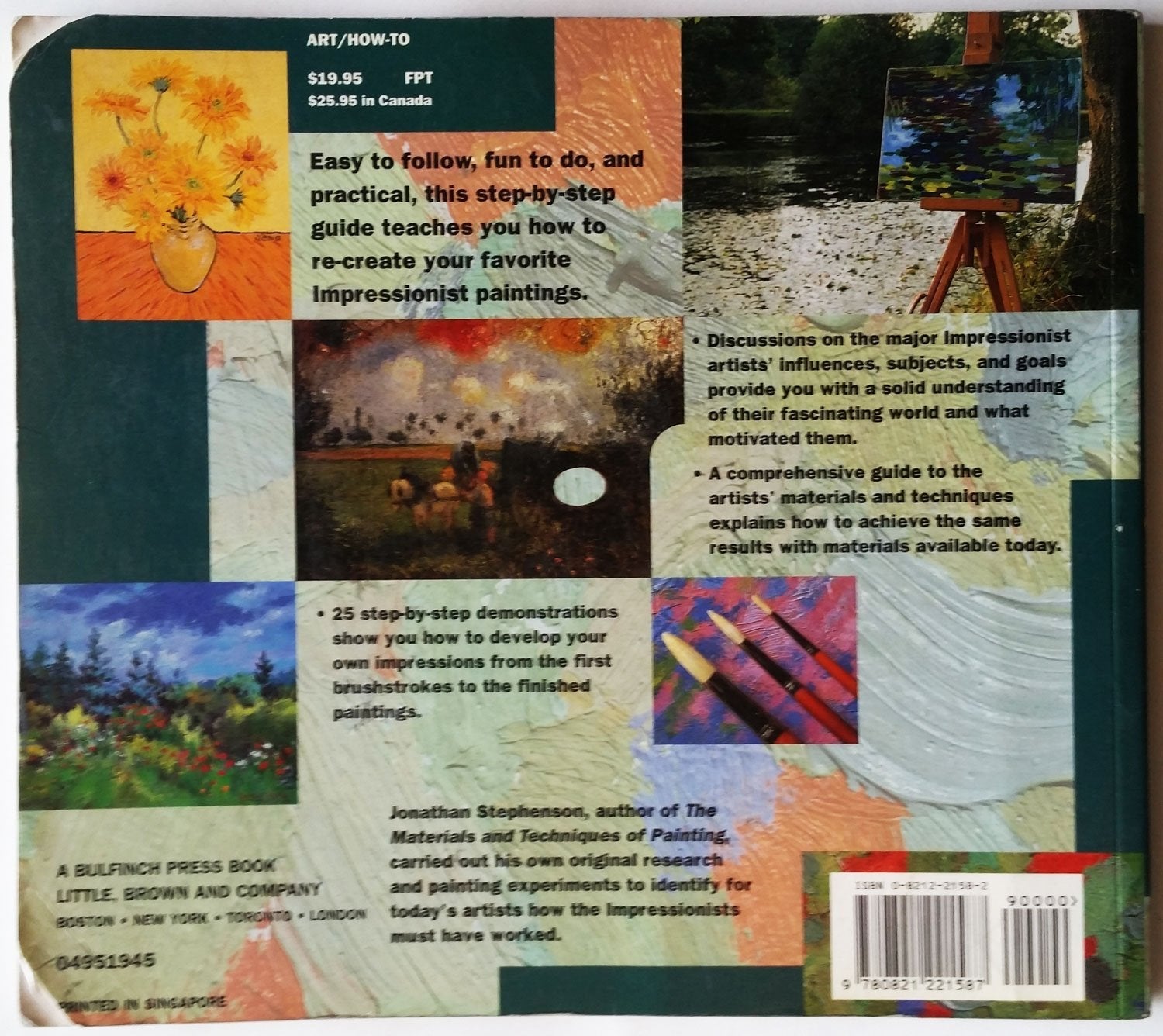 Paint With the Impressionists: A Step-By-Step Guide to Their Methods and Materials for Today's Artists used book depot
