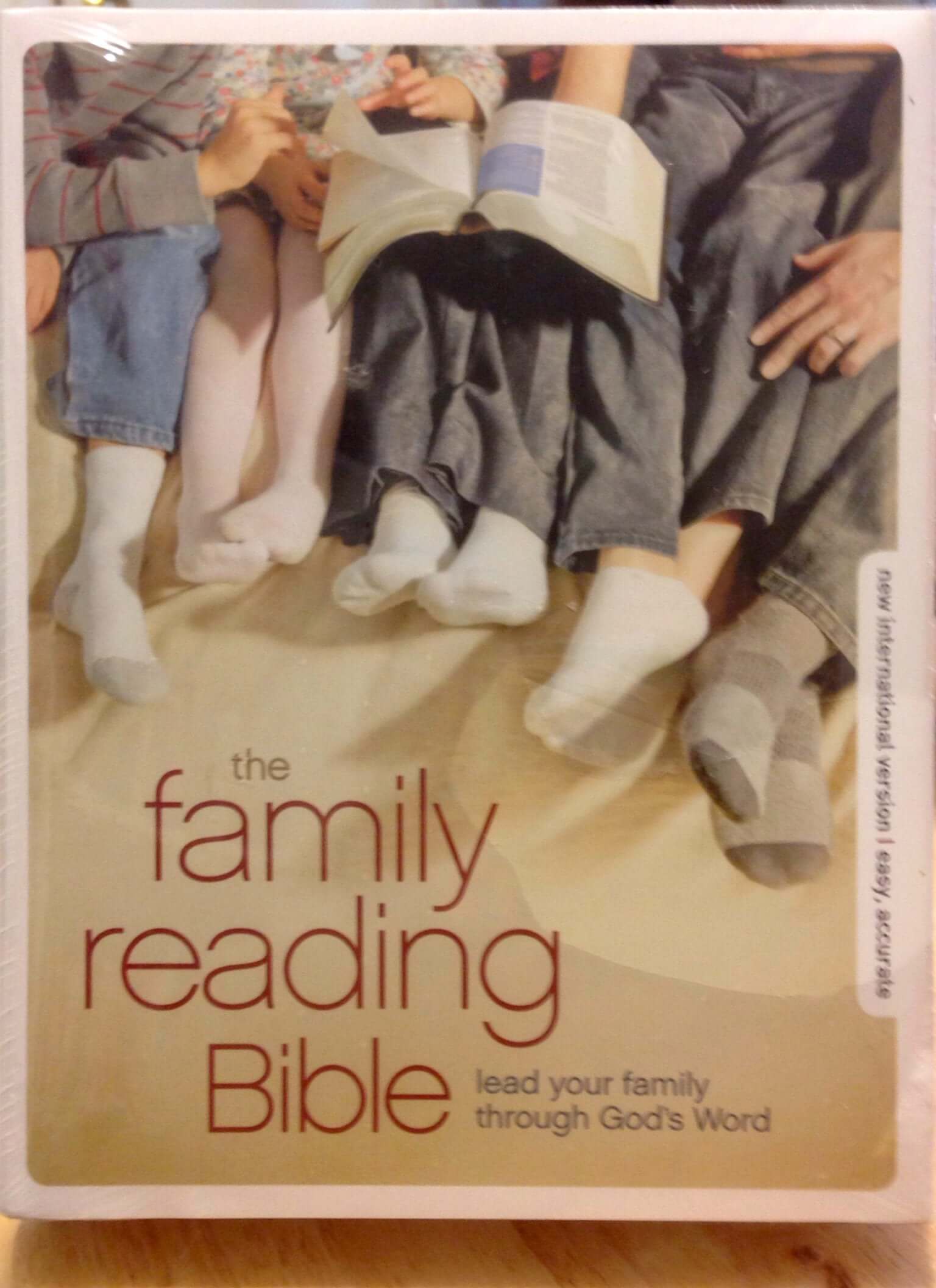 NIV, Family Reading Bible, Hardcover: A Joyful Discovery: Explore God’s Word Together used book depot