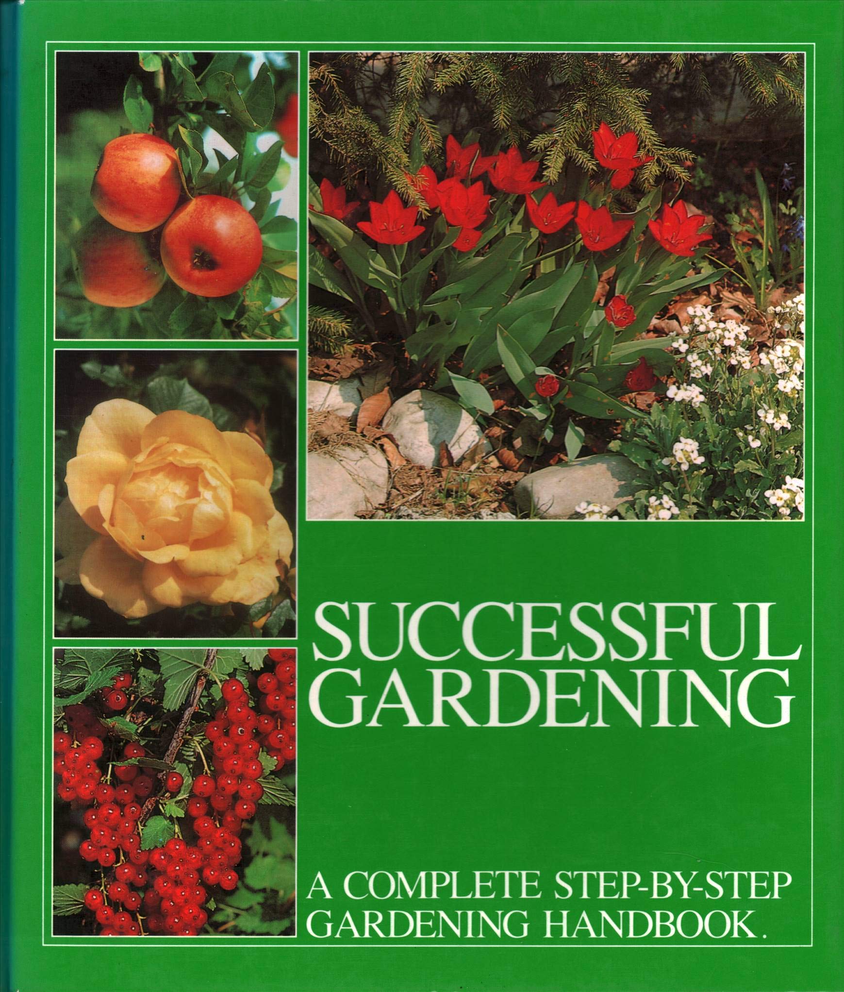 Successful Gardening a Complete Step-by-step Gardening Handbook (4 volumes, 16 categories) used book depot