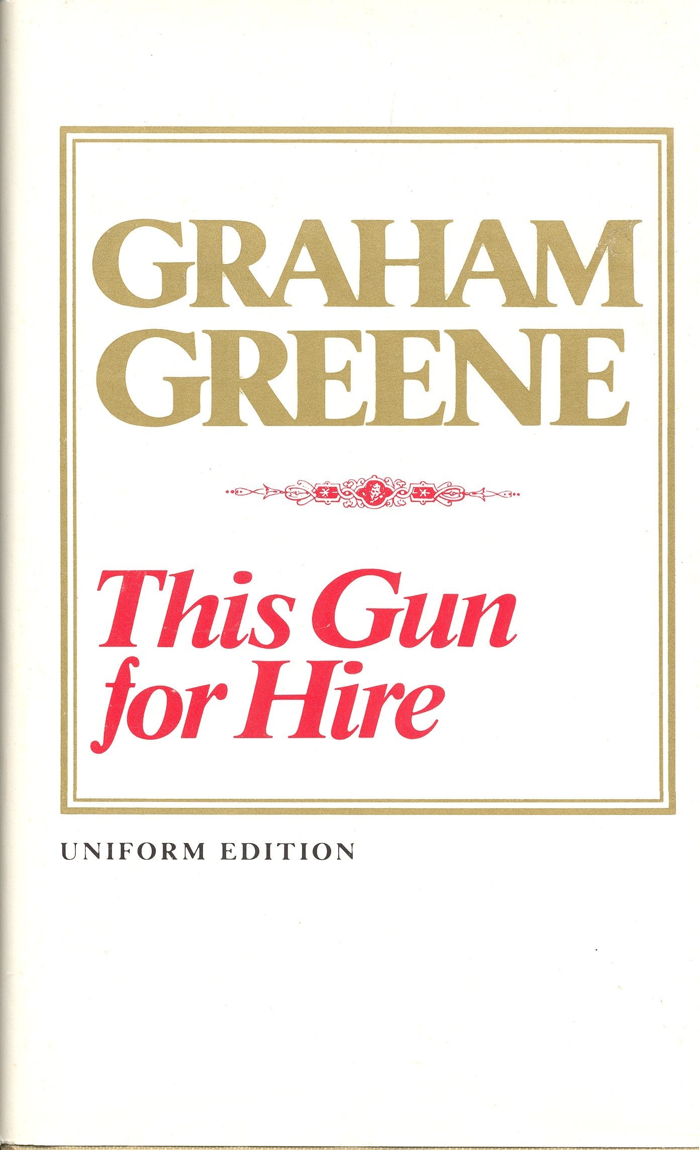 This Gun for Hire used book depot