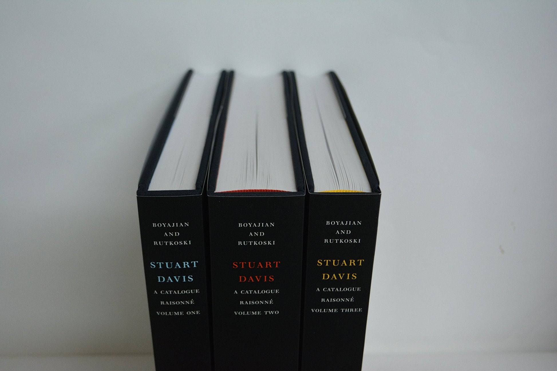 Stuart Davis: A Catalogue Raisonne (Yale Art Gallery) (3 Vol. Set) used book depot