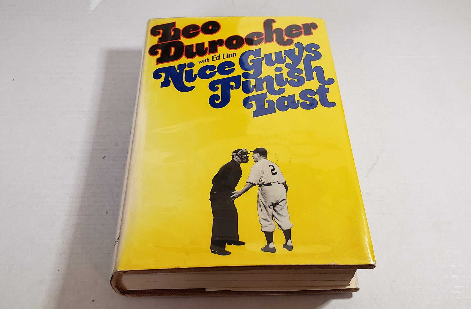 Nice Guys Finish Last First edition by Leo durocher (1975) Hardcover used book depot
