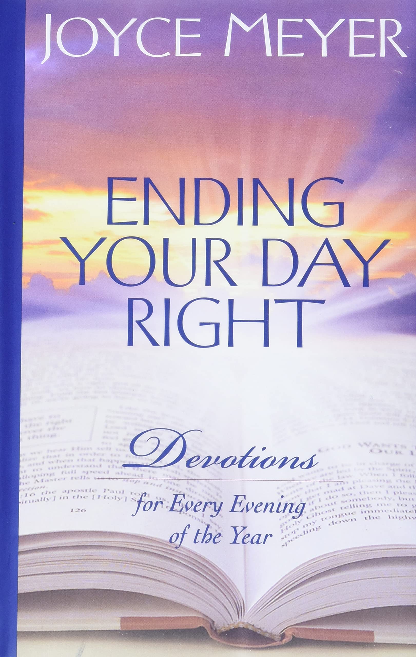 Ending Your Day Right: Devotions for Every Evening of the Year used book depot