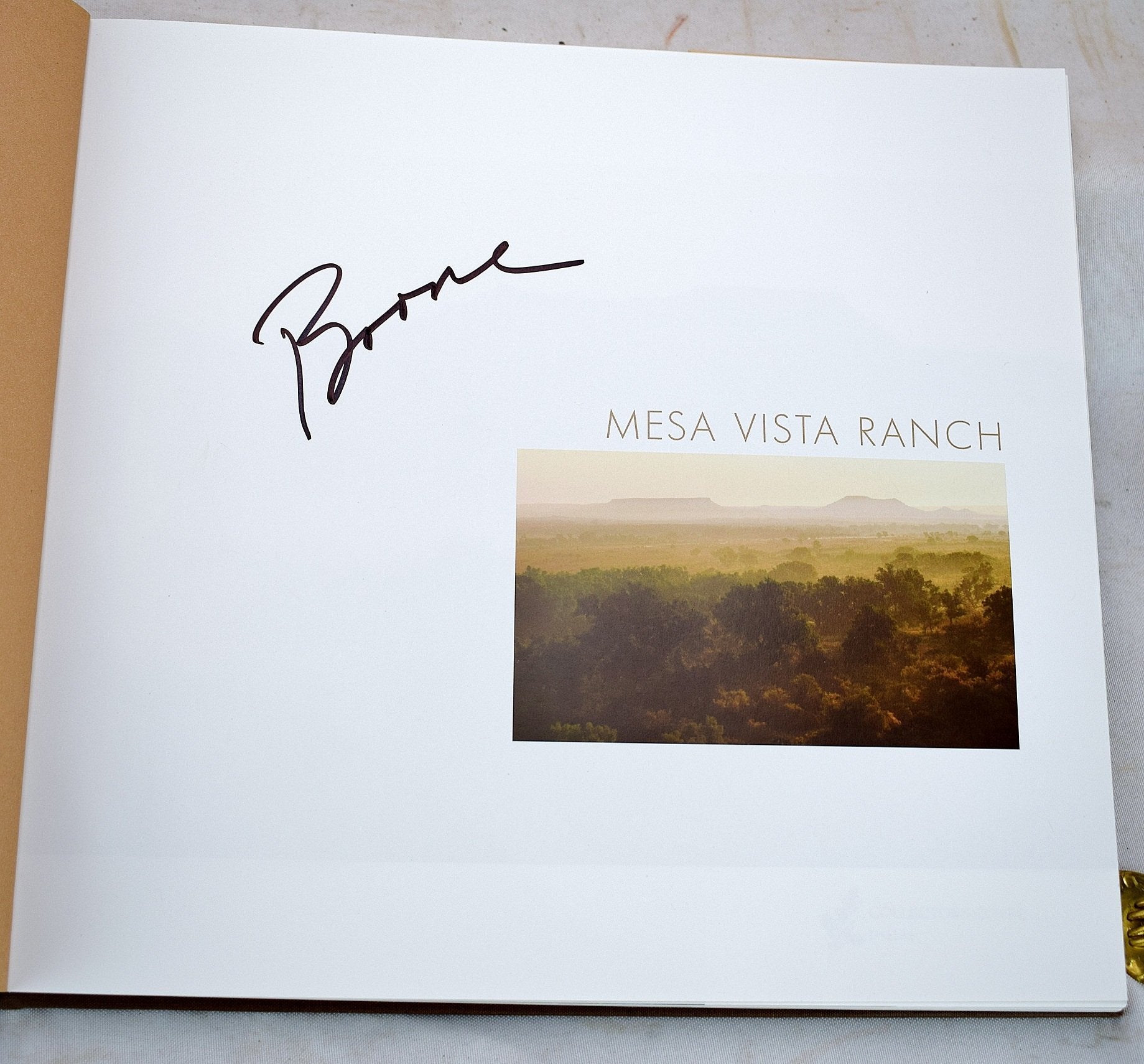 Mesa Vista Ranch Boone Pickens Oasis in the Texas Panhandle used book depot