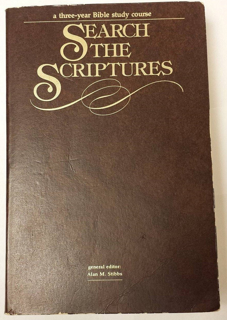 Search the Scriptures: A Three-Year Daily Devotional Guide to the Whole Bible used book depot