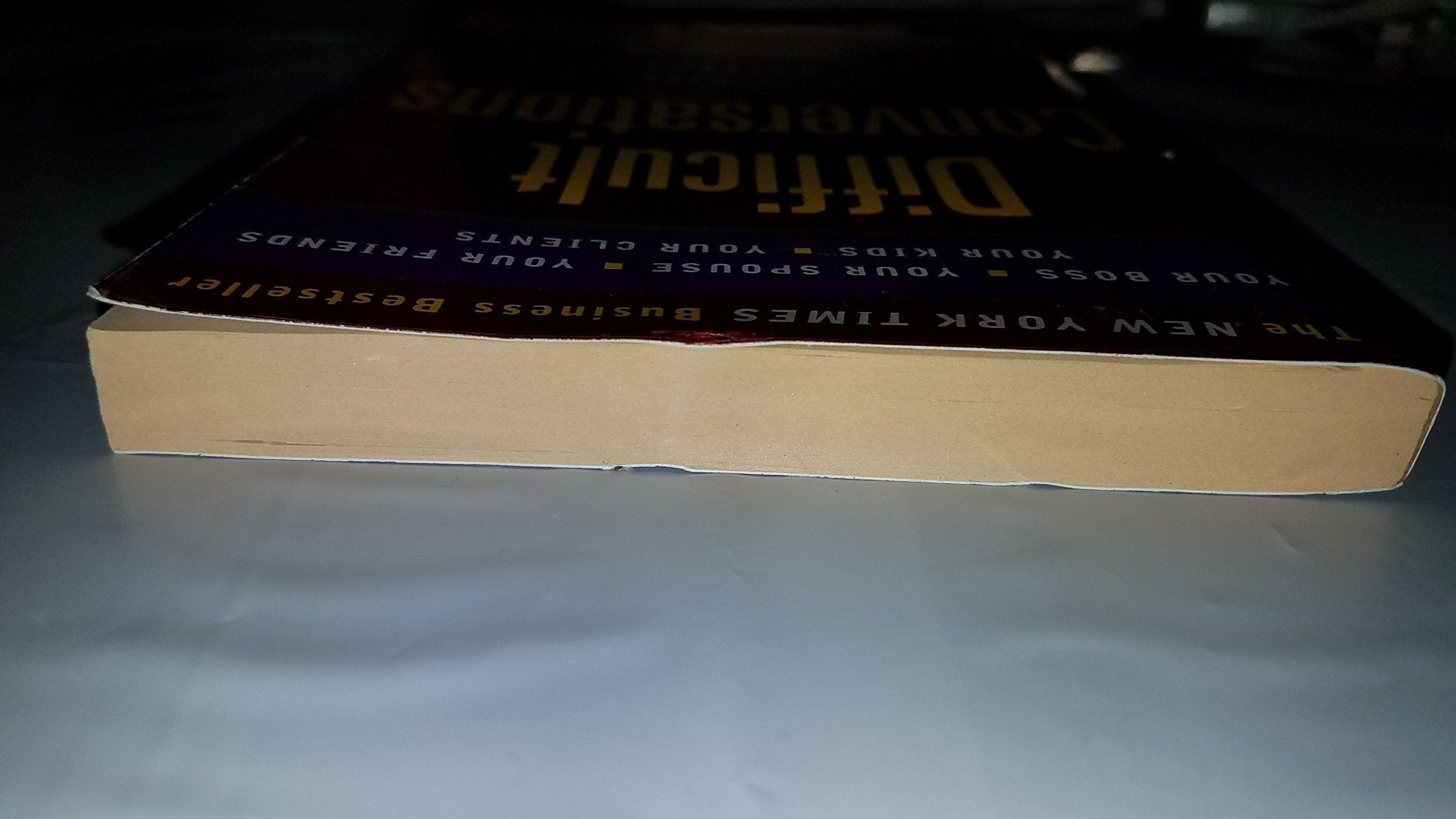 Difficult Conversations: How to Discuss What Matters Most used book depot