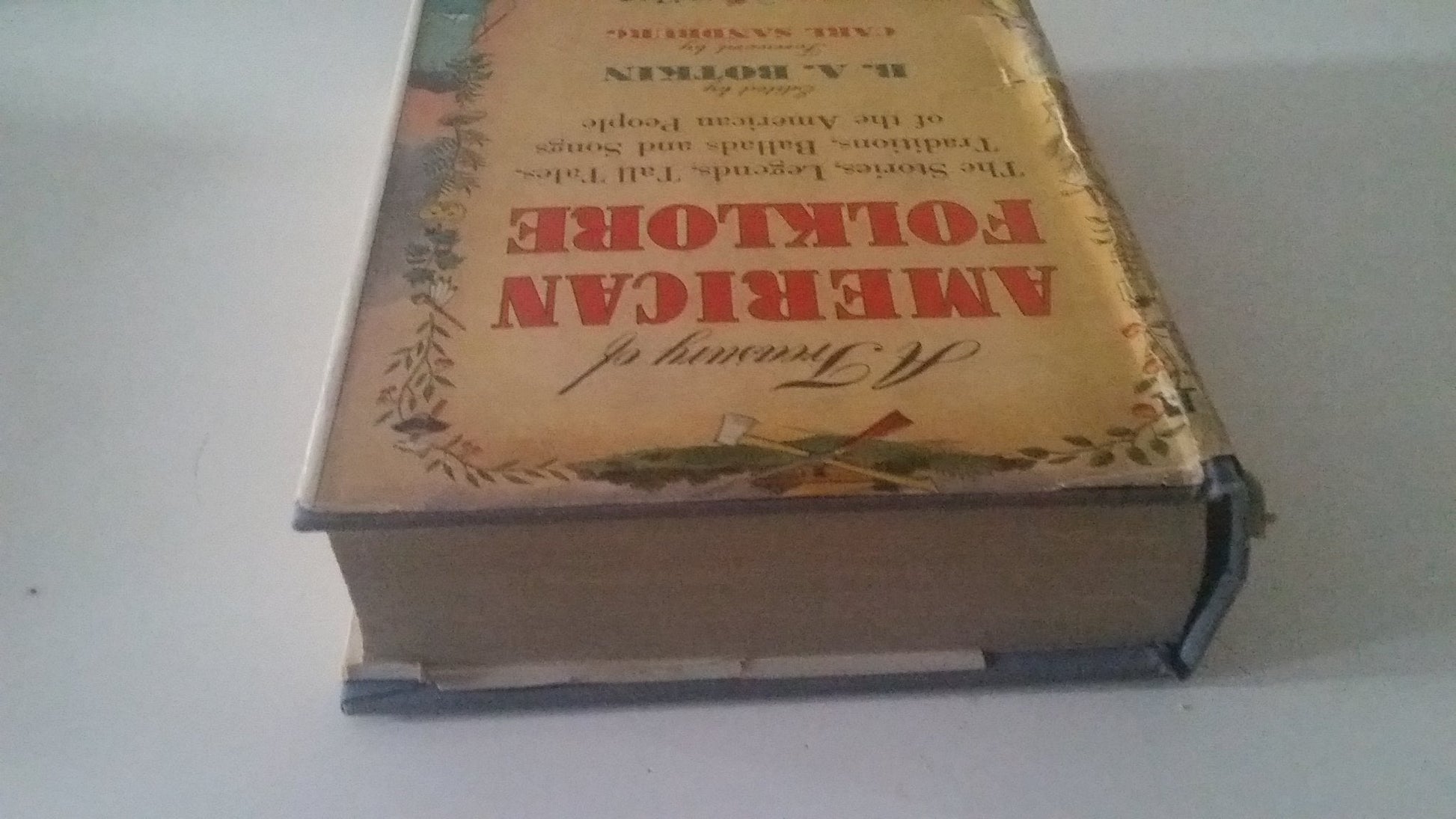 A Treasury of American Folklore used book depot